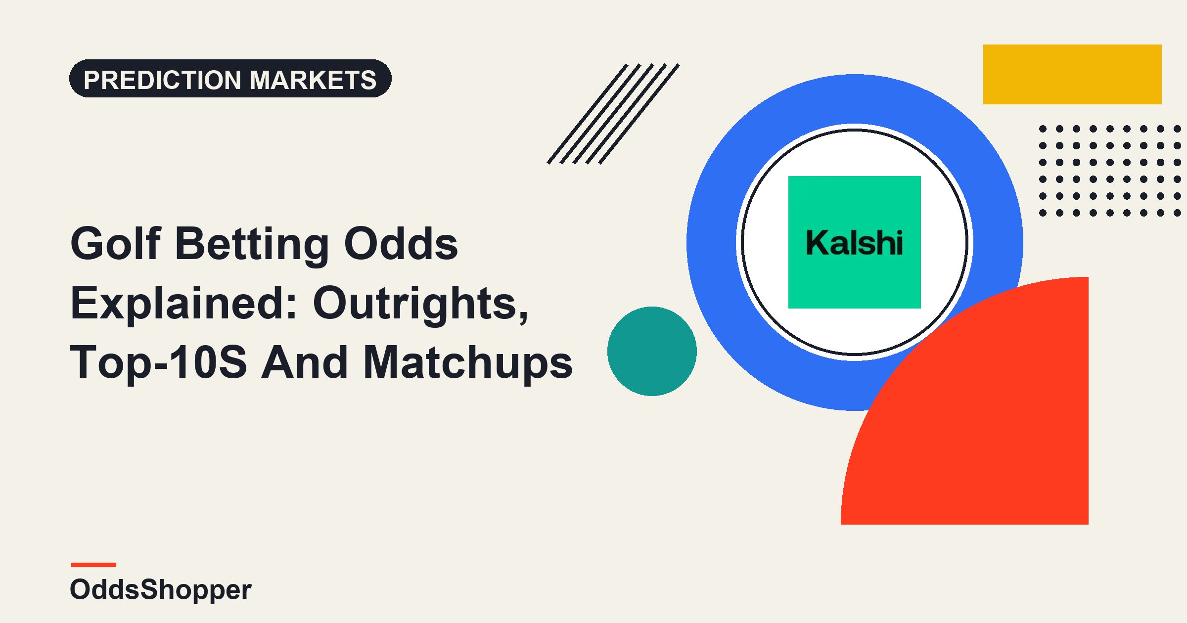 Golf Betting Odds Explained: Outrights, Top-10S And Matchups