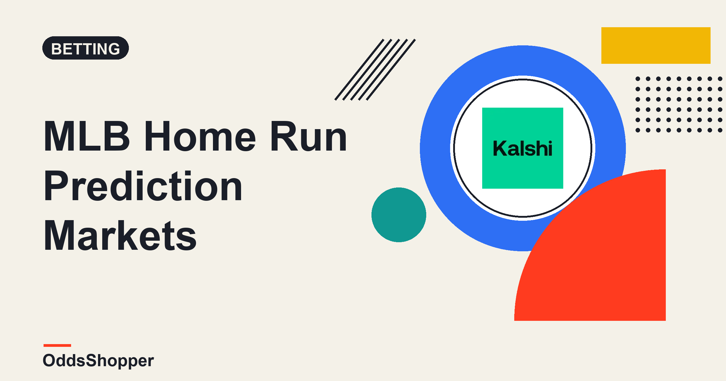 MLB Home Run Prediction Markets: Kalshi Vs Polymarket