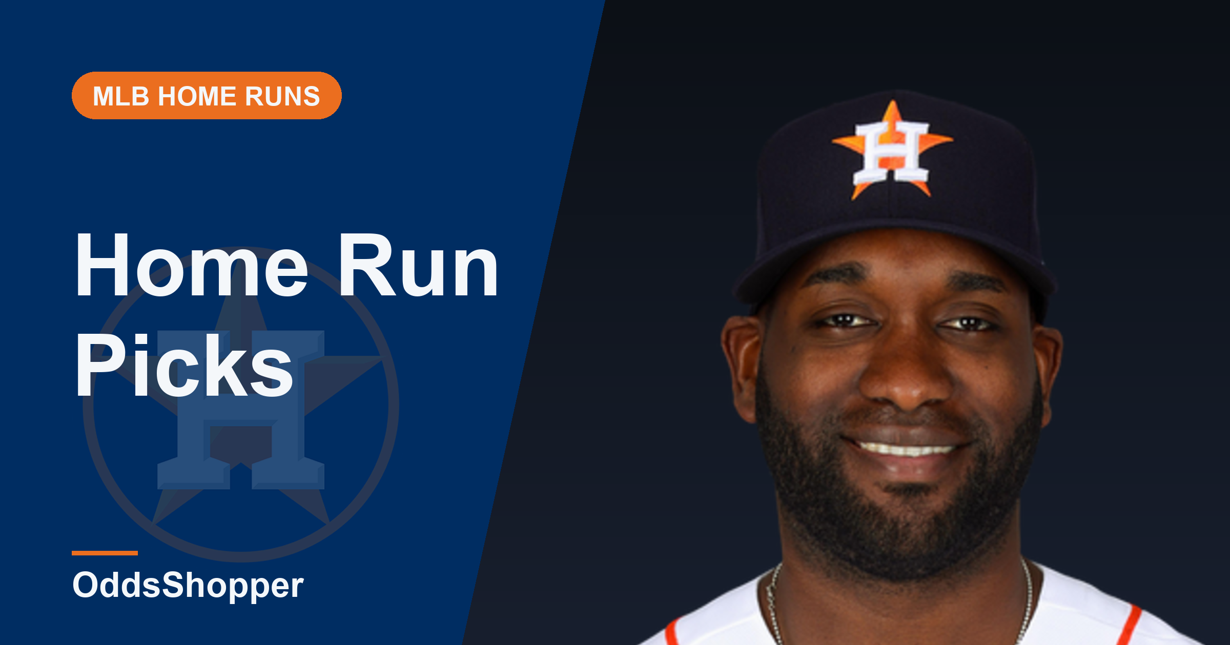 Houston Astros @ Detroit Tigers Home Run Picks Today (6/25)