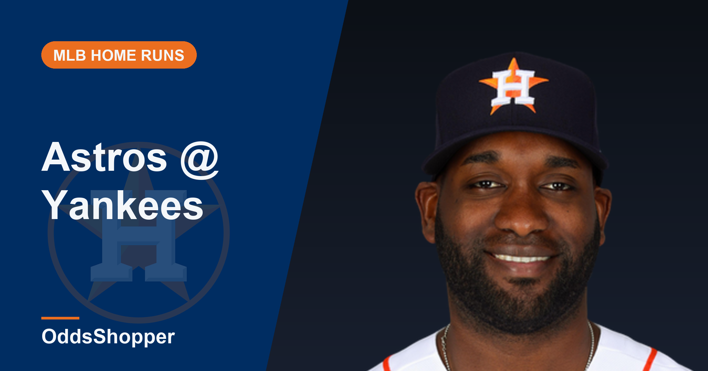 Houston Astros @ New York Yankees Home Run Picks Today (8/25)