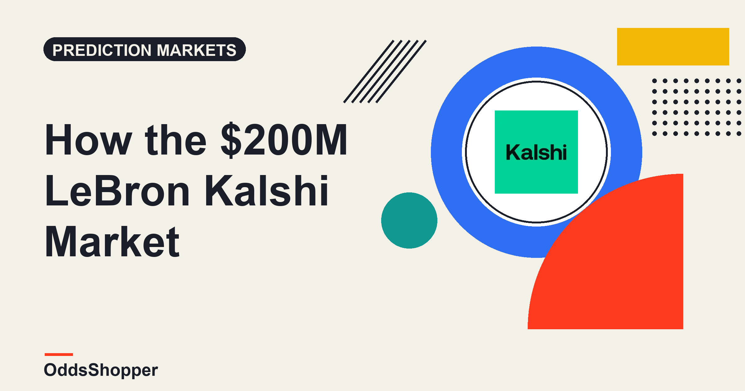 How the $200M LeBron Kalshi Market Works