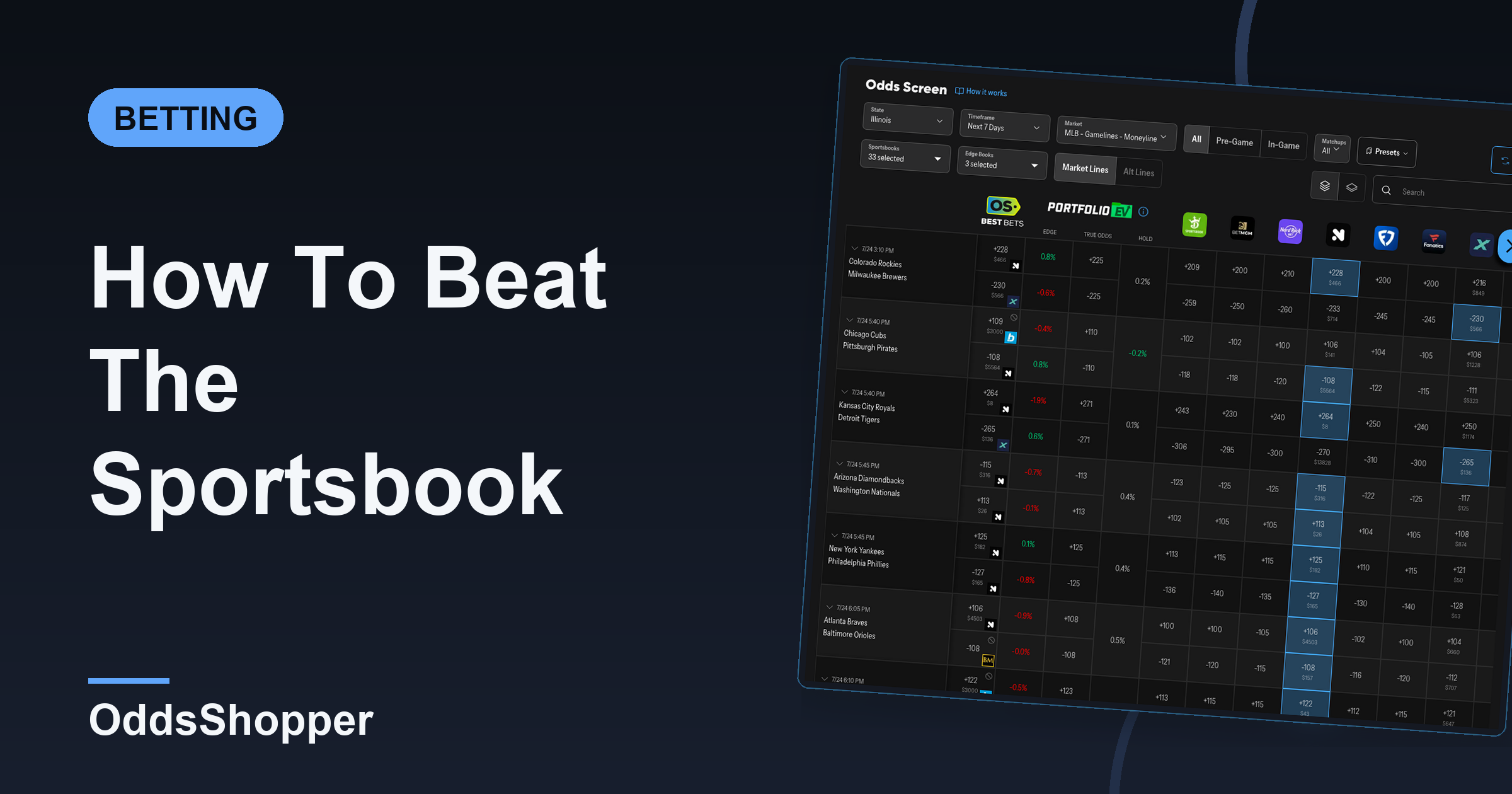 How To Beat The Sportsbook: 5 Types Of Winning Bettors