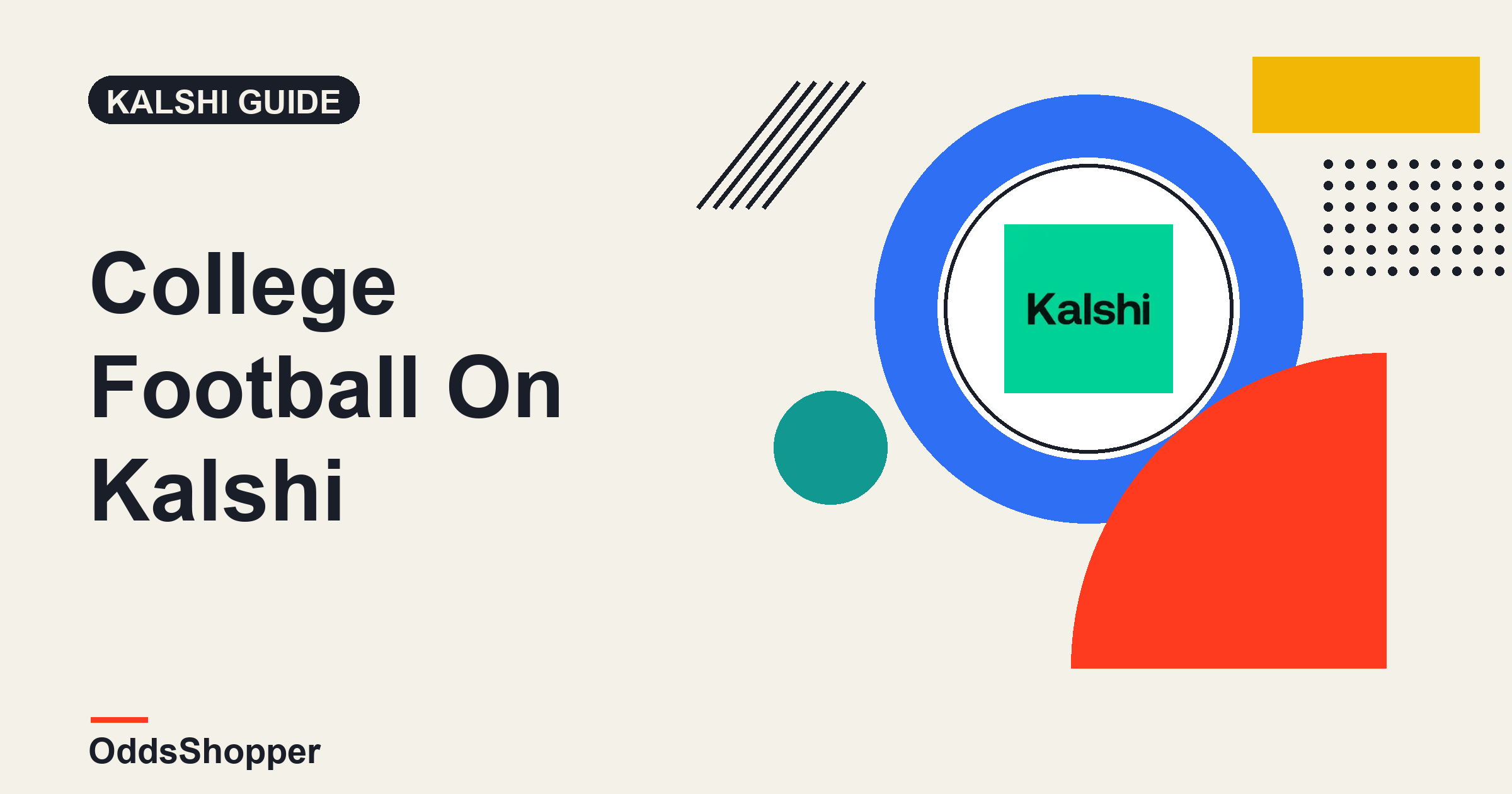 How To Bet College Football On Kalshi: Markets, Prices And Where The Value Is