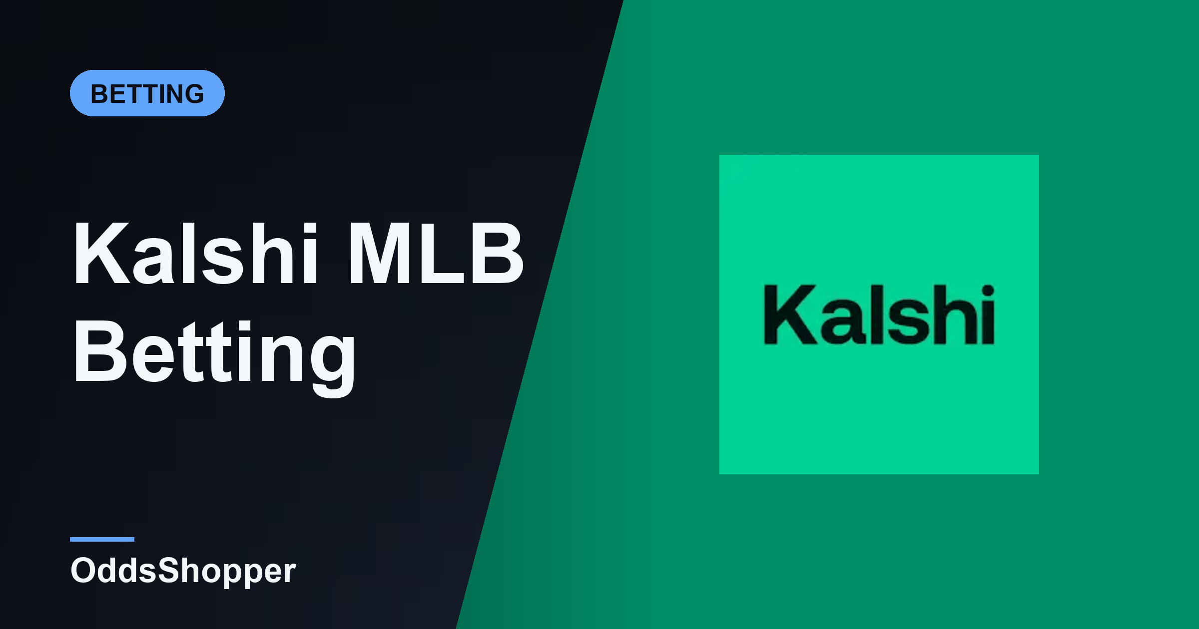 Kalshi MLB Betting: Markets, Prices & Value Guide