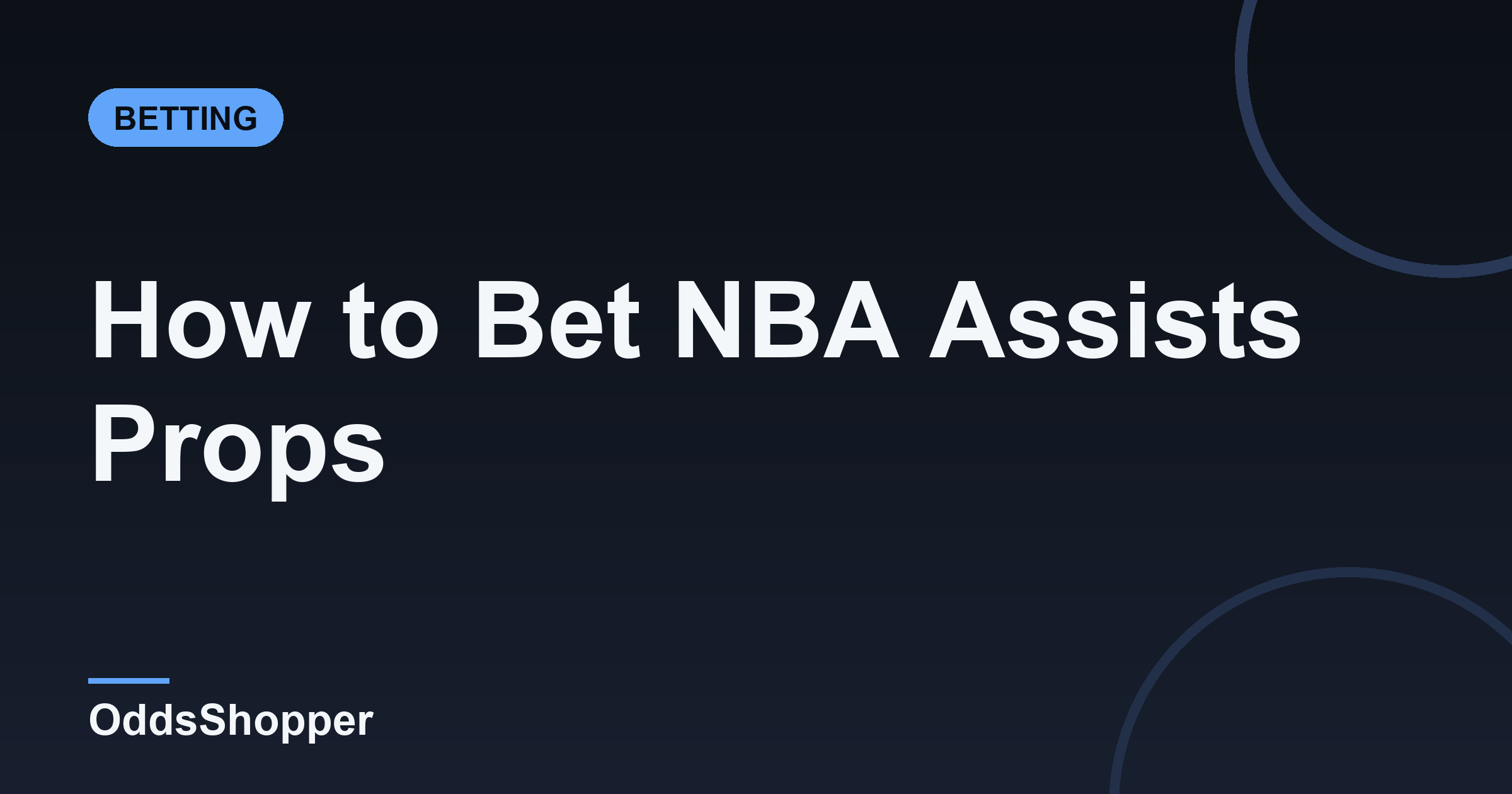 How To Bet NBA Assists Props: A Strategy Guide