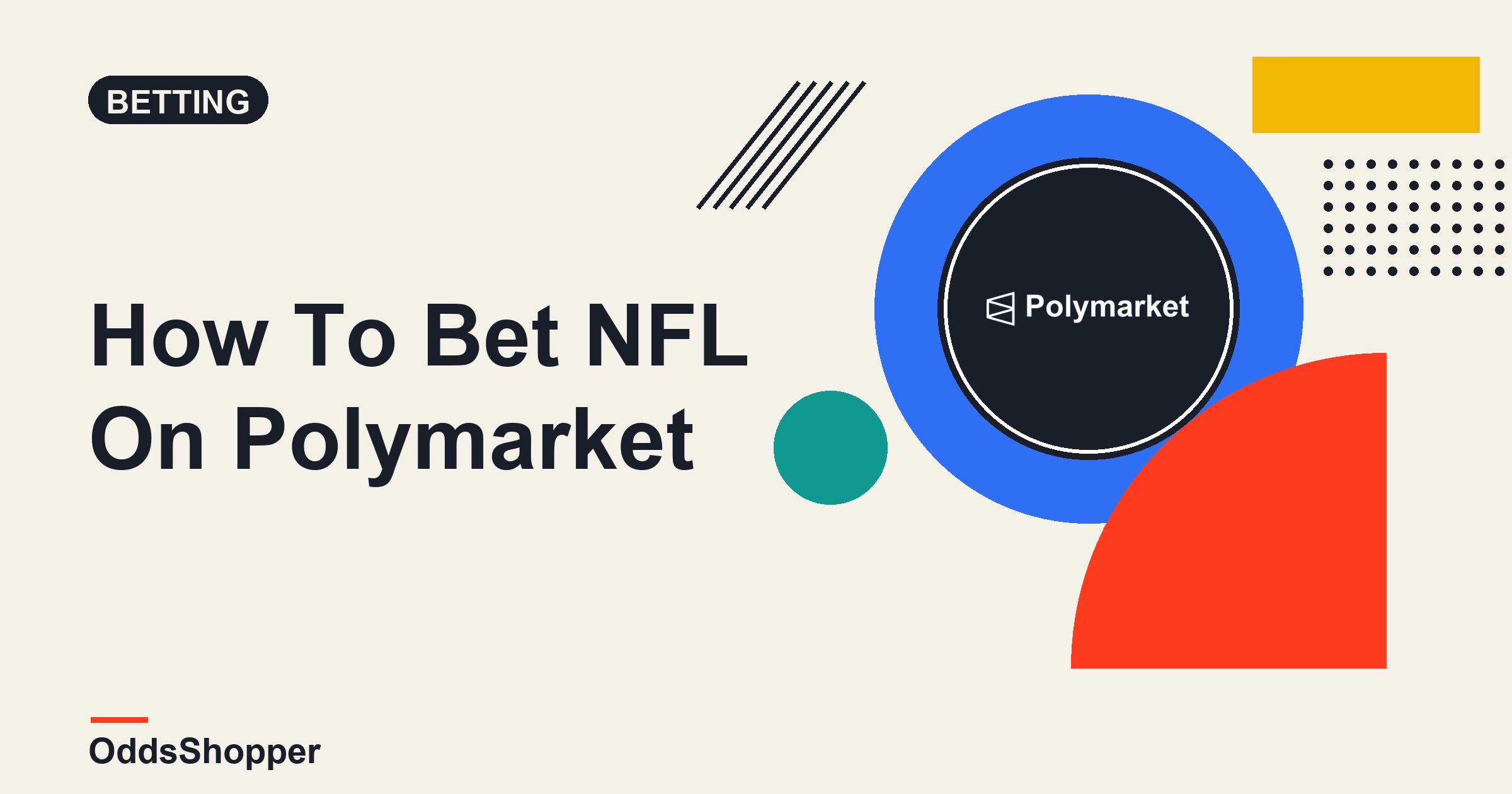 How To Bet NFL On Polymarket: A Step-by-Step 2026 Guide
