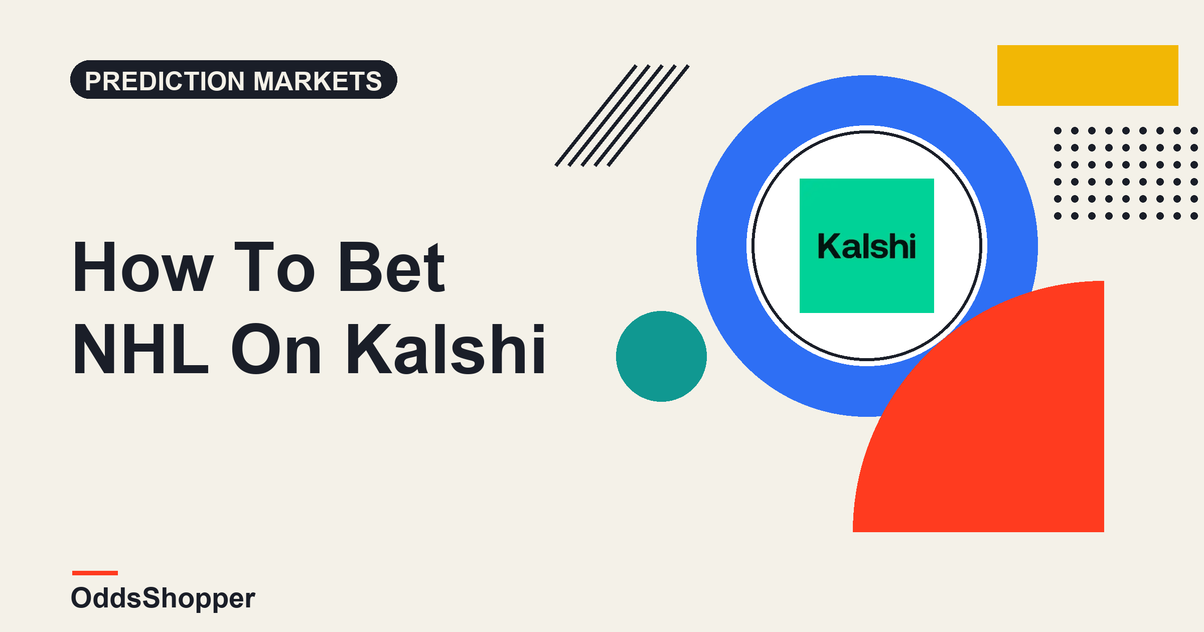 How To Bet NHL On Kalshi: Markets, Odds And Settlement
