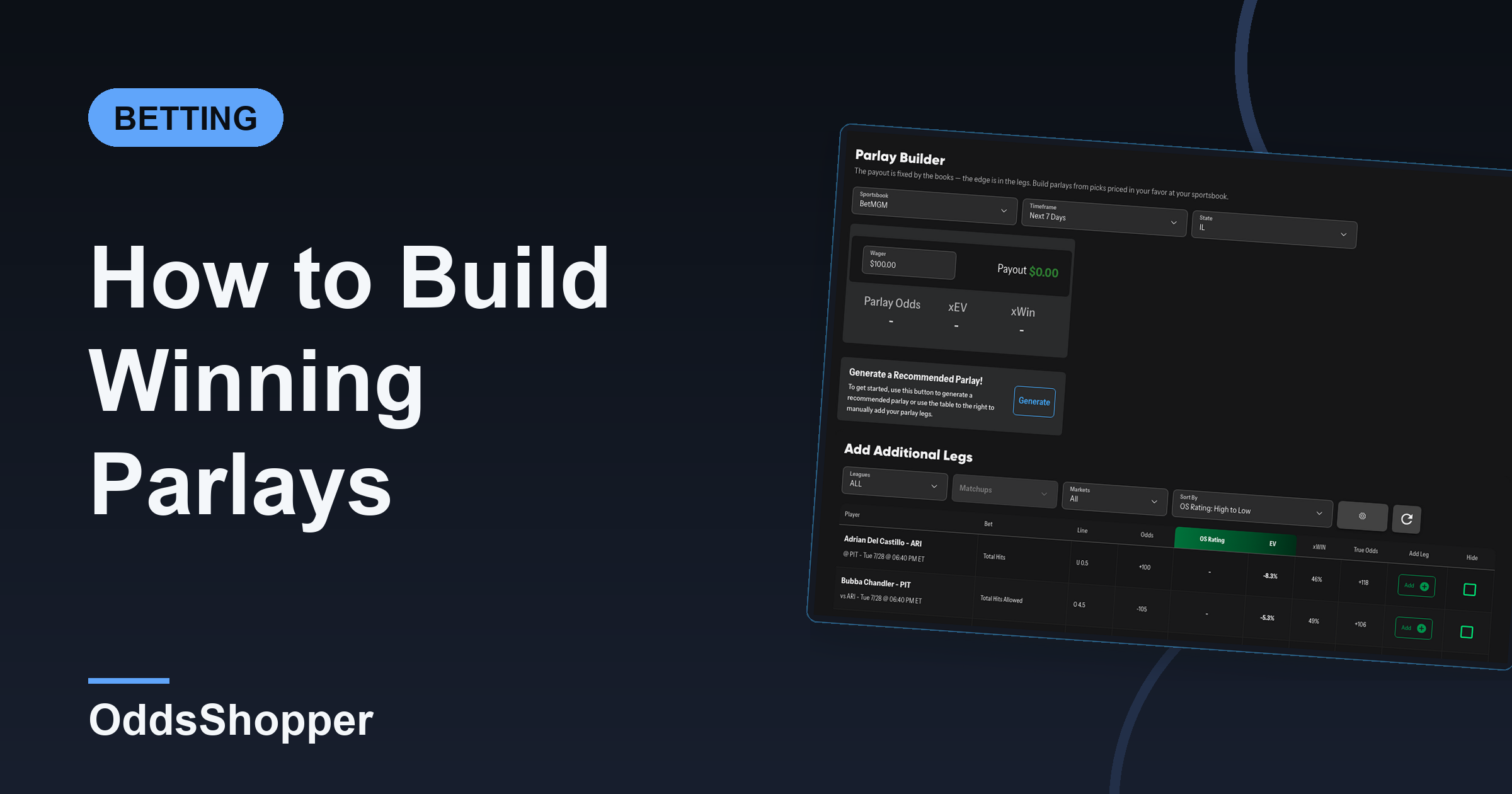 How To Build Winning Parlays: A Step-by-Step Guide