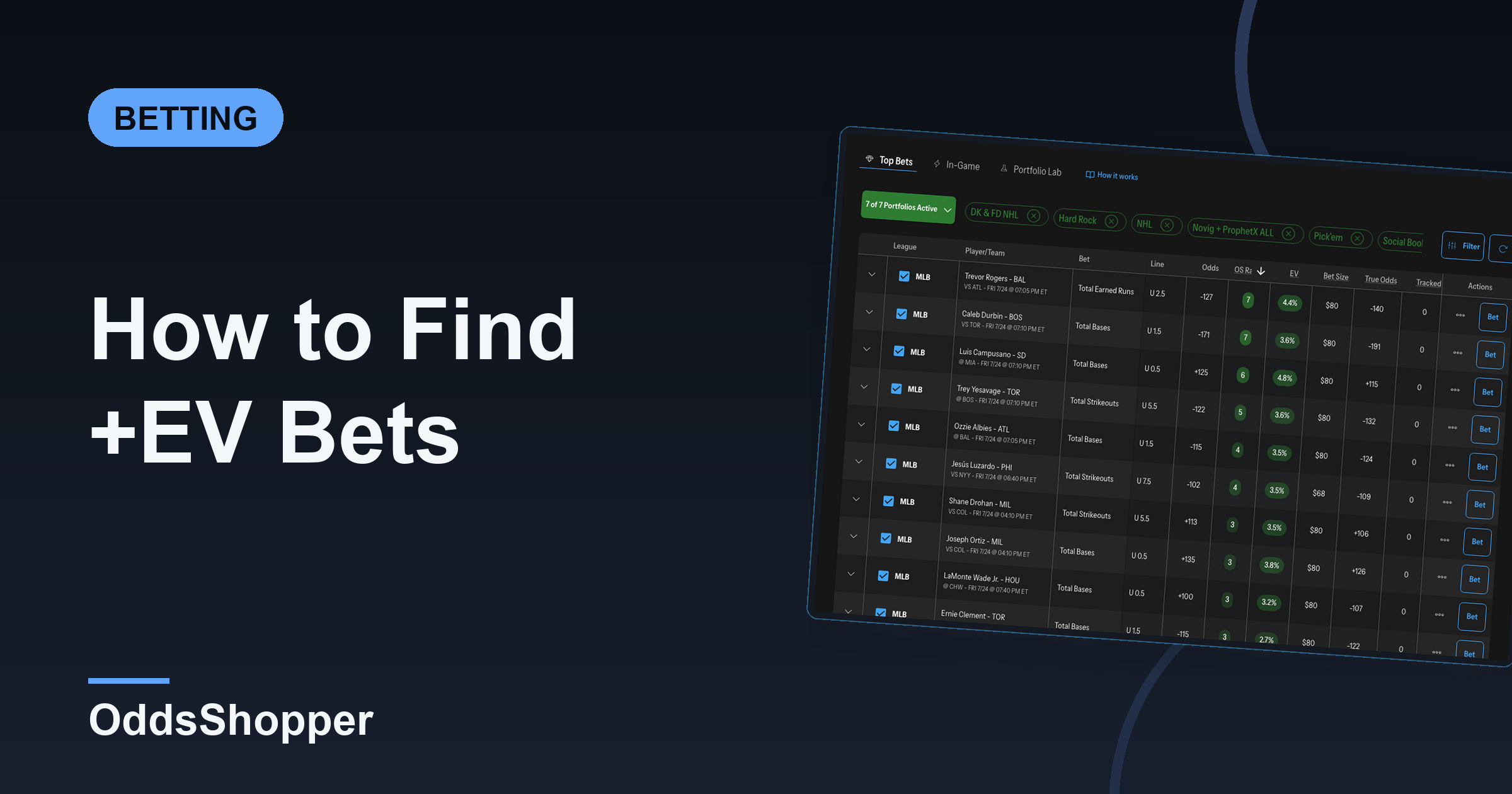 How to Find +EV Bets: A Practical Workflow