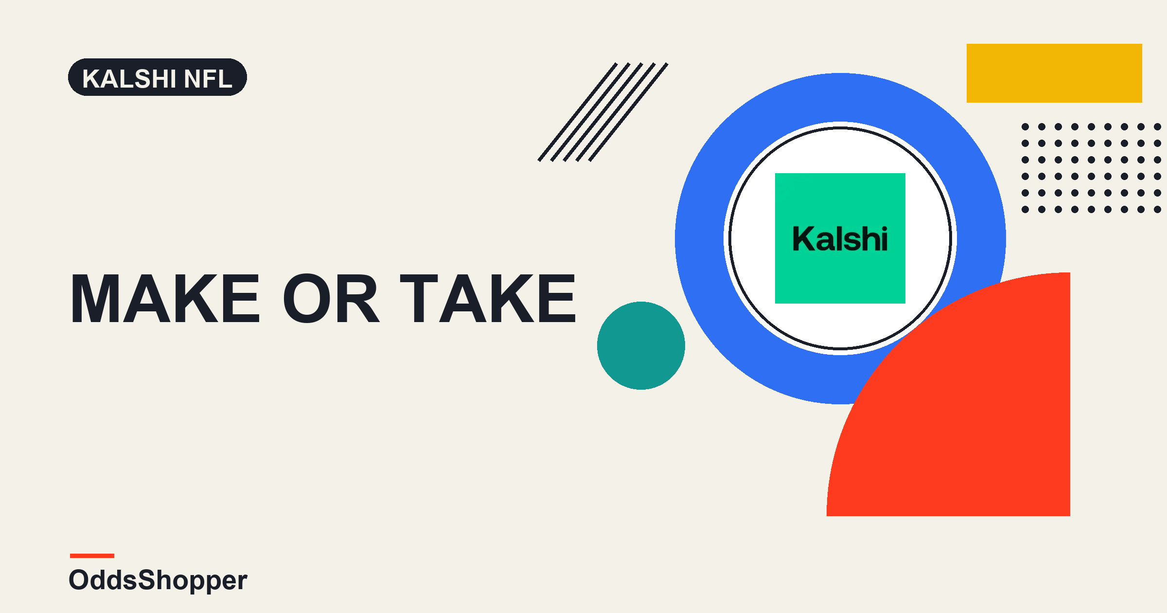 How To Trade NFL On Kalshi: Make Or Take, Explained
