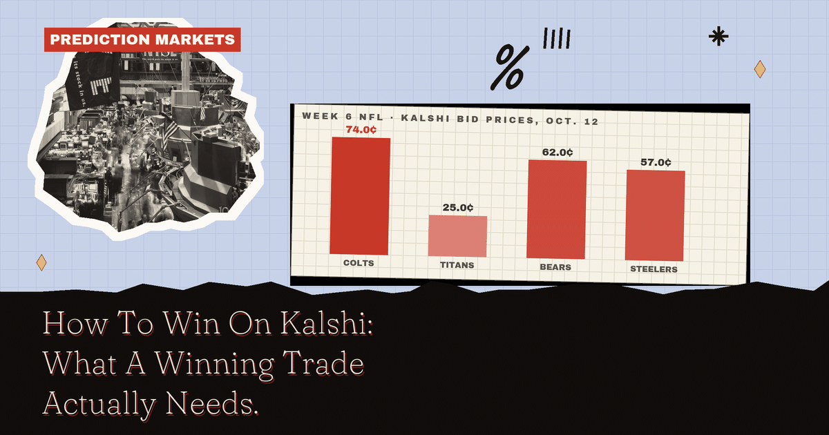 How To Win On Kalshi: What A Winning Trade Actually Needs