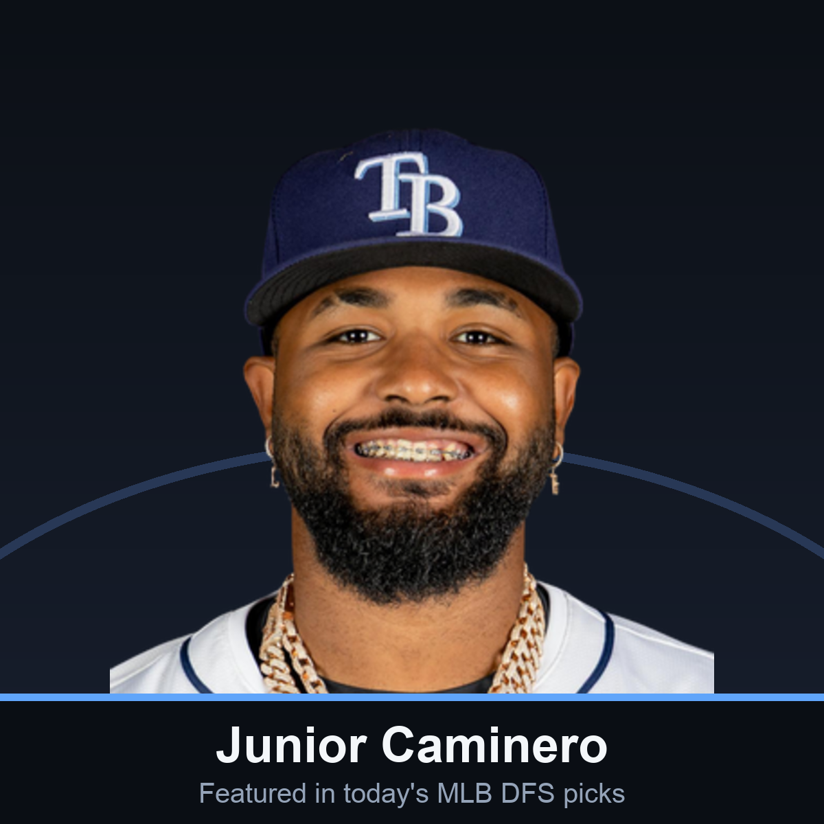Junior Caminero — featured player in FanDuel MLB DFS Cheat Sheet for August 3