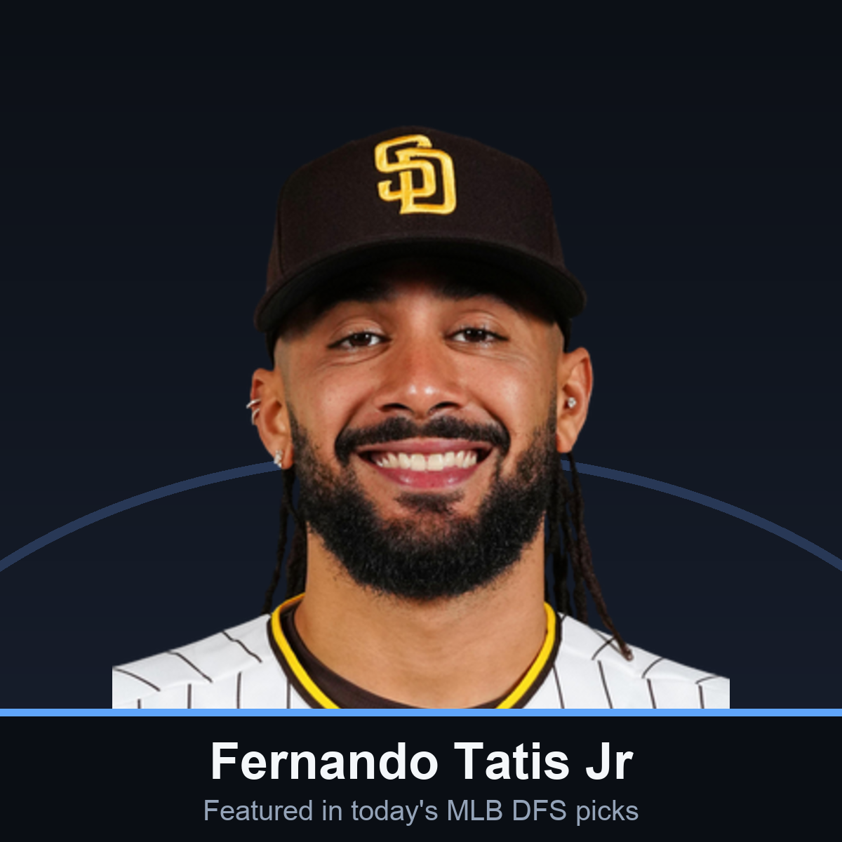 Fernando Tatis Jr — featured player in FanDuel MLB DFS Cheat Sheet for August 5