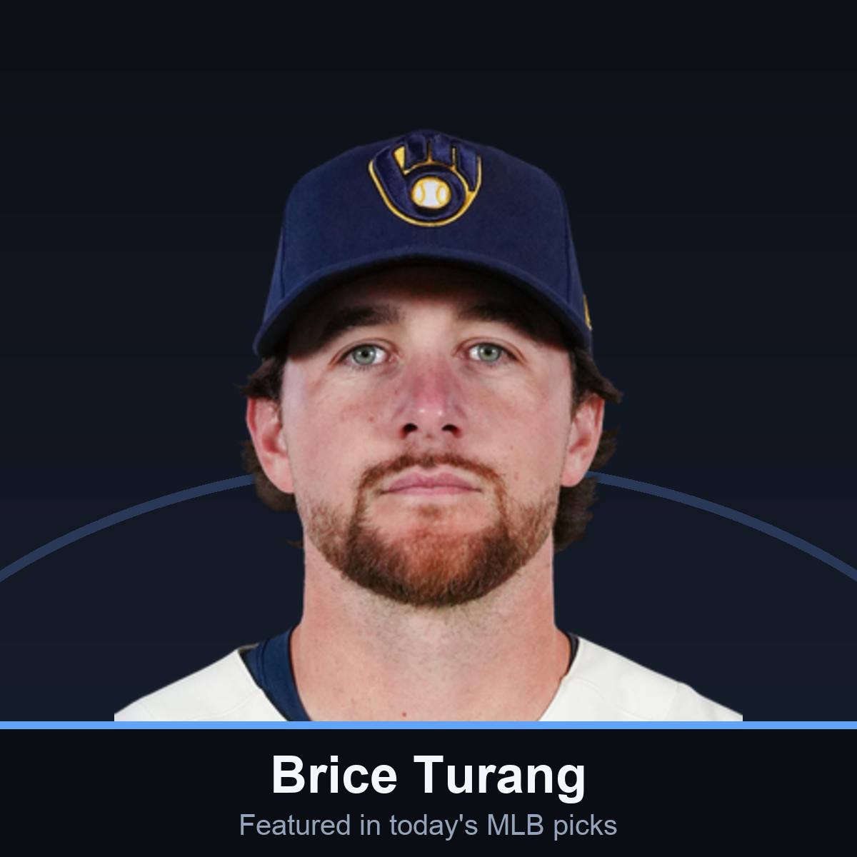 Brice Turang — featured player in Lindy's MLB Picks Today