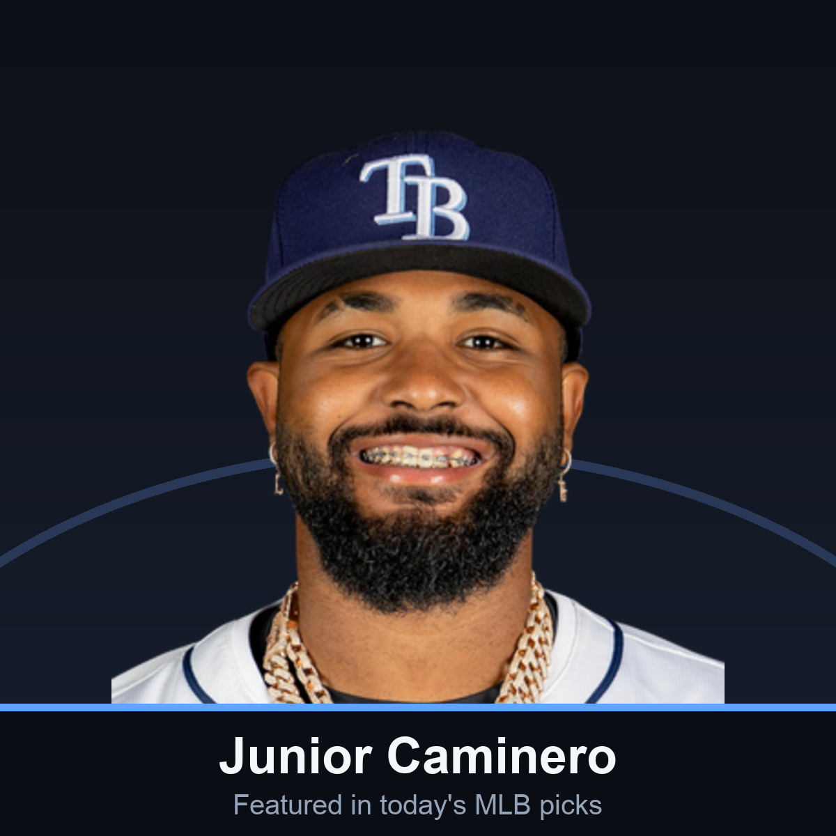 Junior Caminero — featured player in Lindy's MLB Picks Today