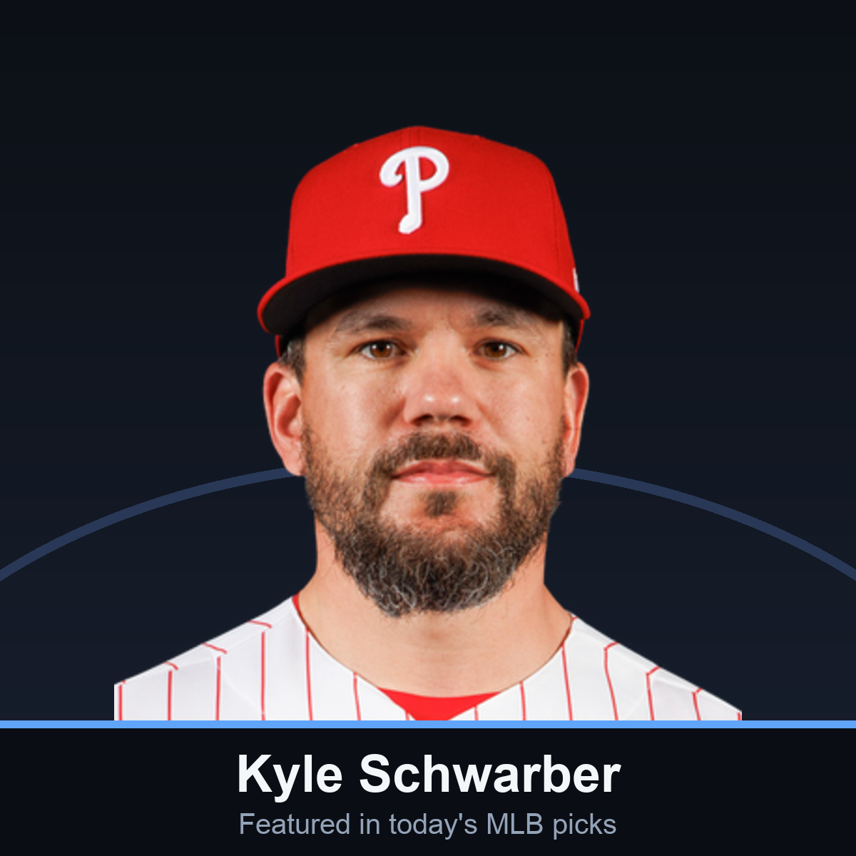 Kyle Schwarber — featured player in Lindy's MLB Picks