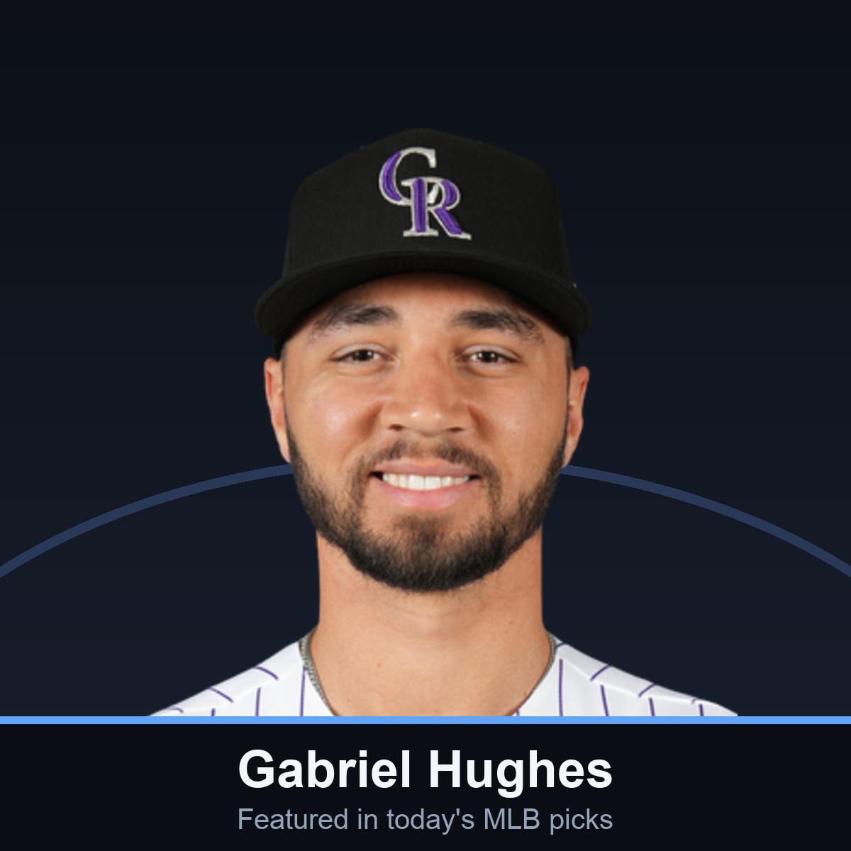 Gabriel Hughes — featured player in Lindy's MLB Picks