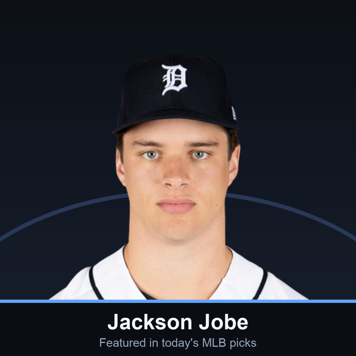 Jackson Jobe — featured player in Lindy's MLB Picks, Friday, September 25