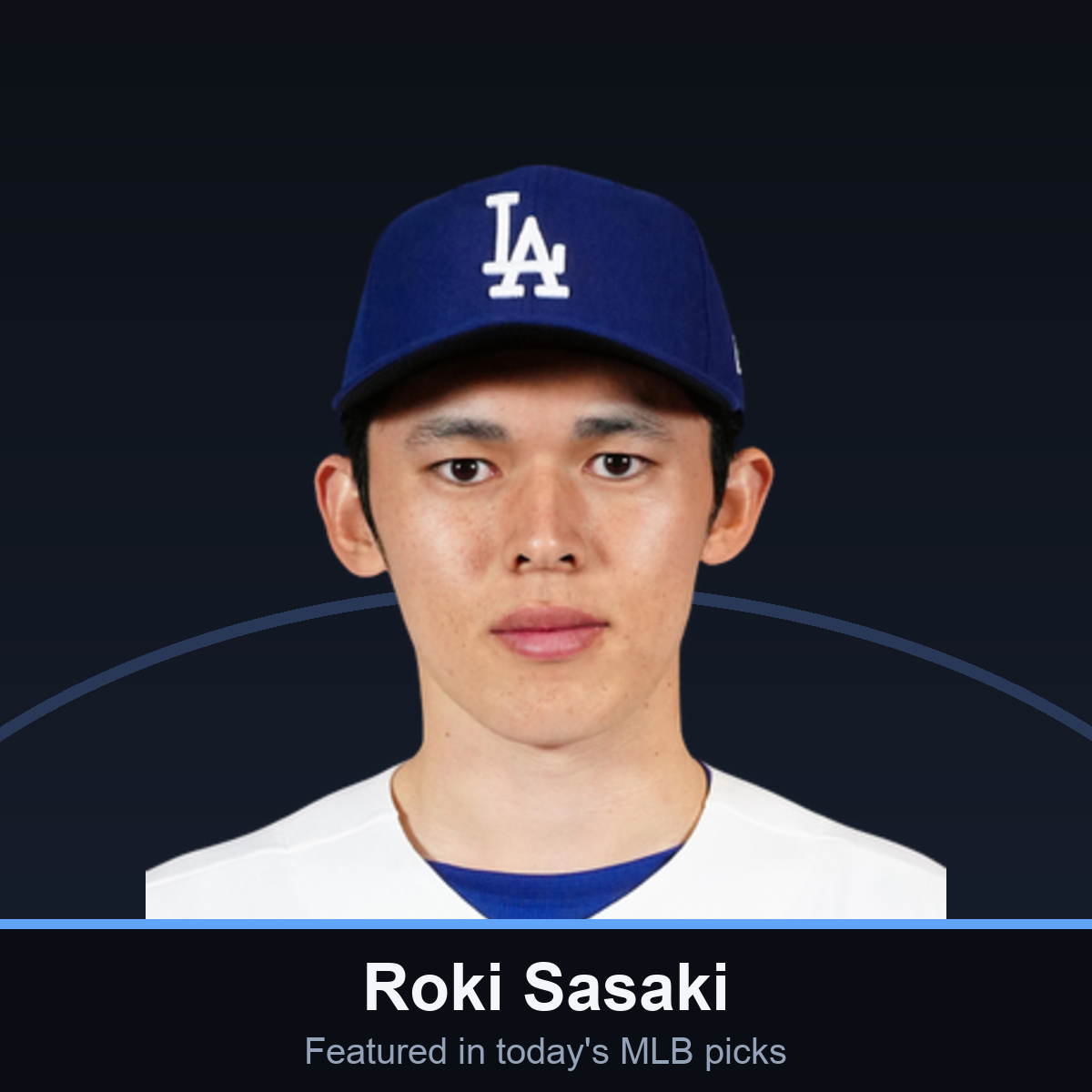 Roki Sasaki — featured player in Live With Lindy MLB Picks & Research Recap (7/30)