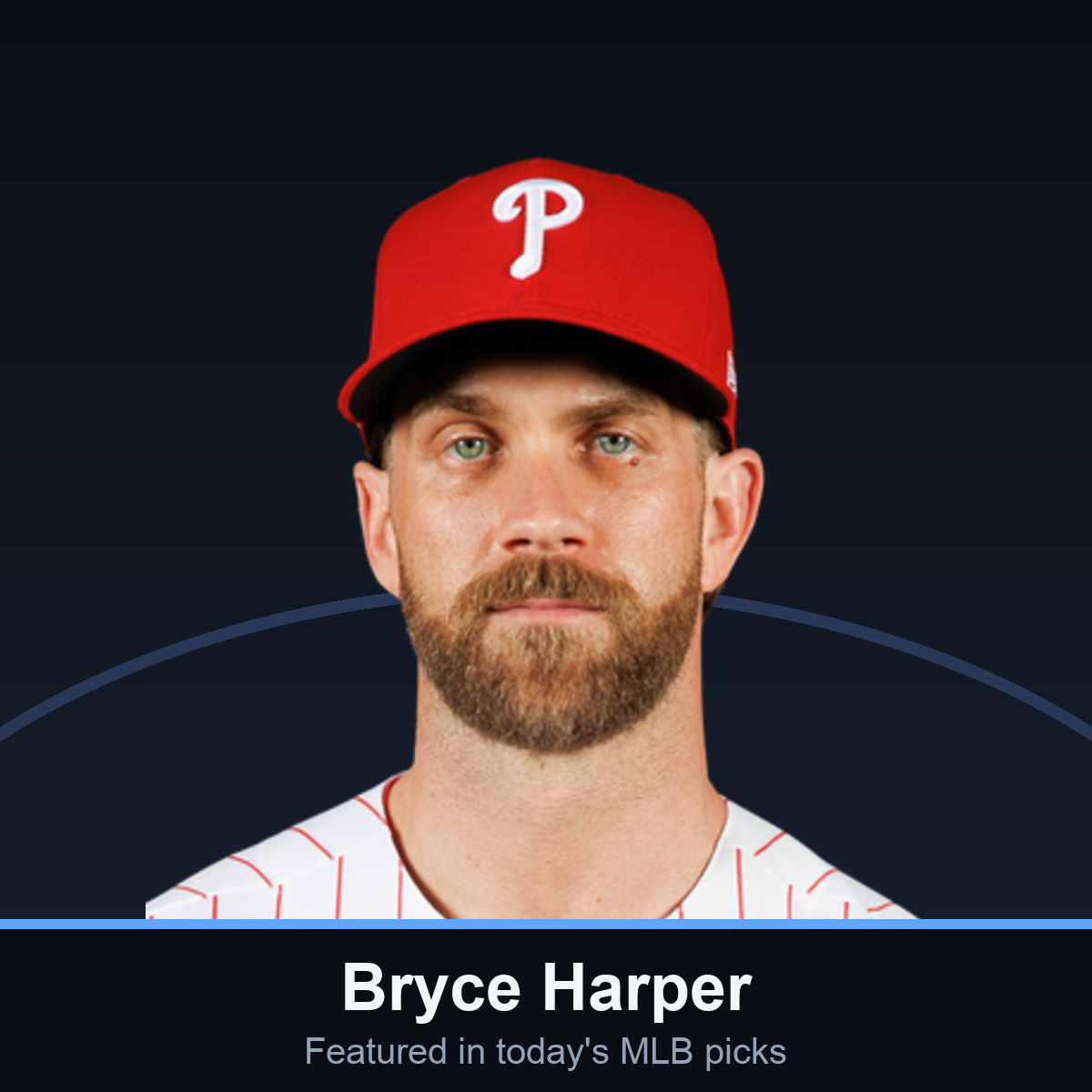 Bryce Harper — featured player in Loughy's Home Run Picks