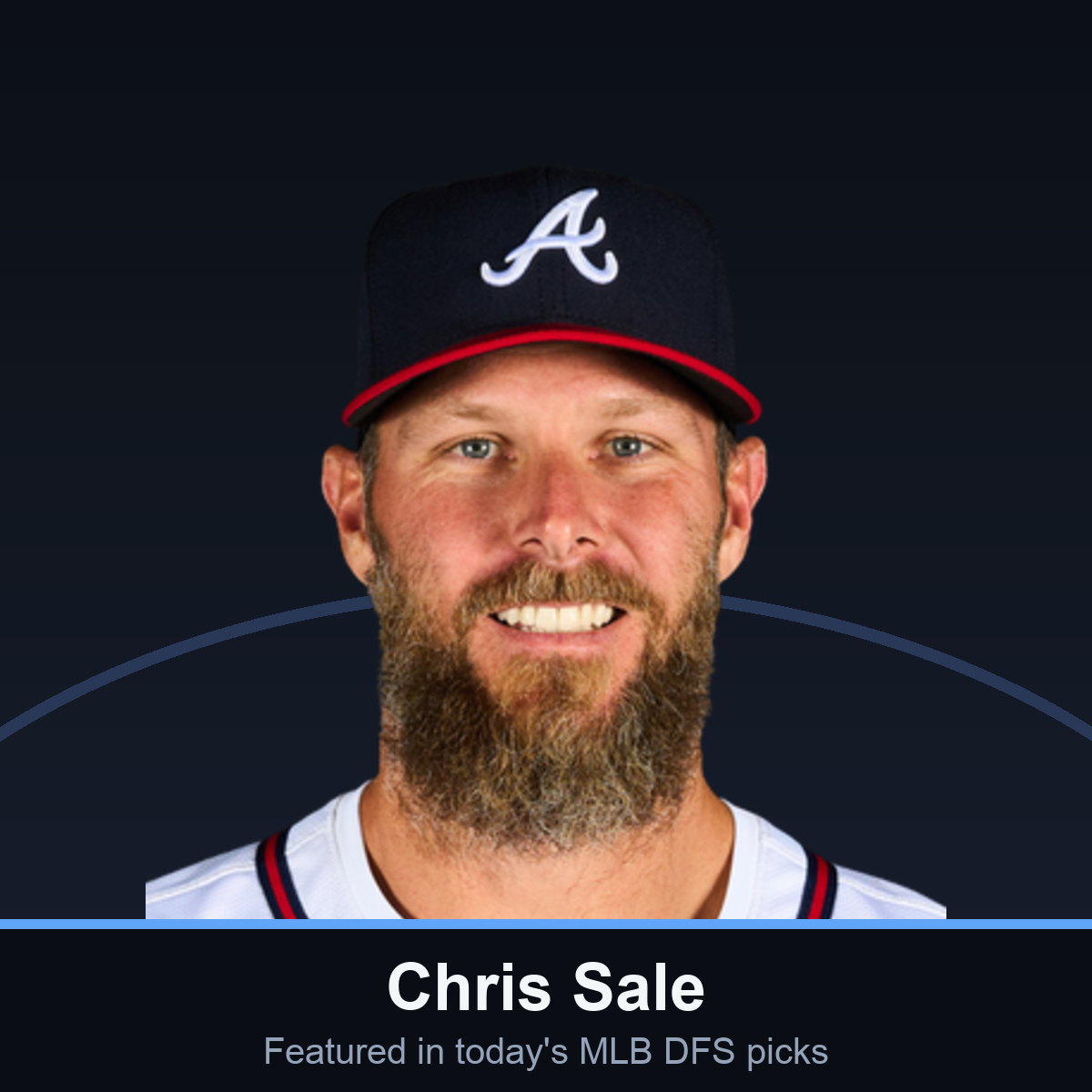 Chris Sale — featured player in MLB DFS Live Before Lock Picks