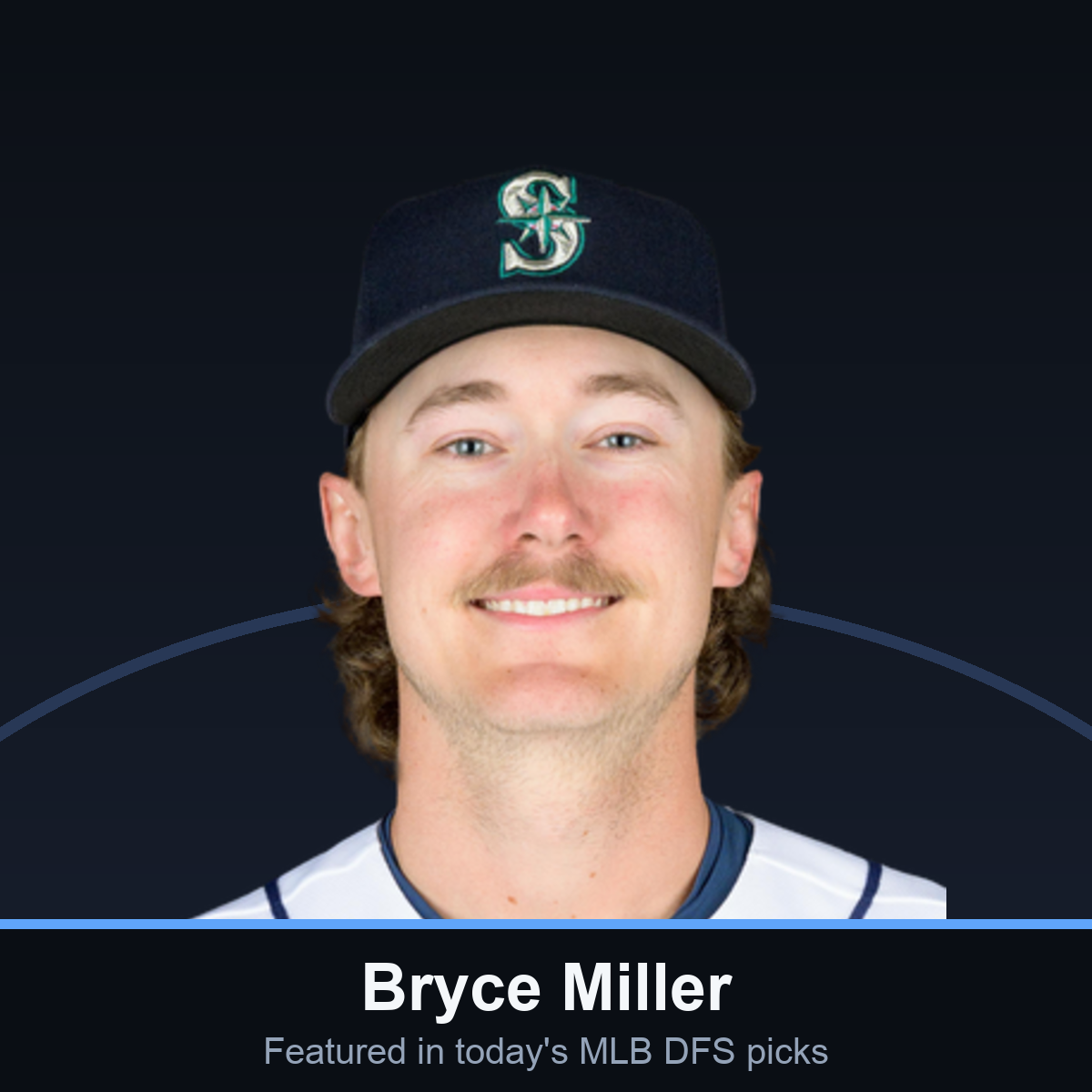 Bryce Miller, featured player in MLB DFS Live Before Lock Picks