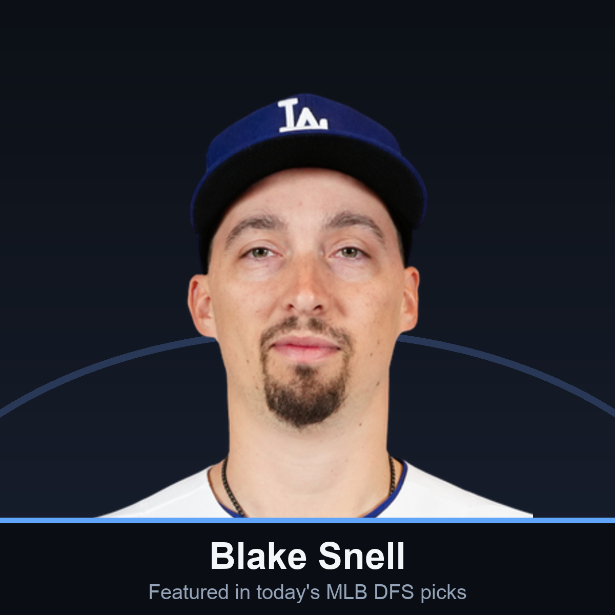 Blake Snell — featured player in MLB DFS Live Before Lock Picks