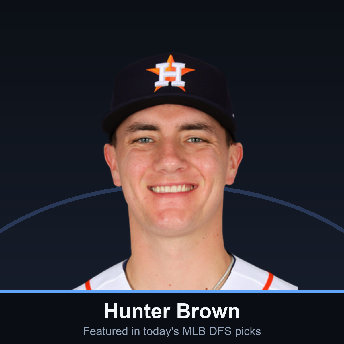 Hunter Brown — featured player in MLB DFS Picks Today (8/5)