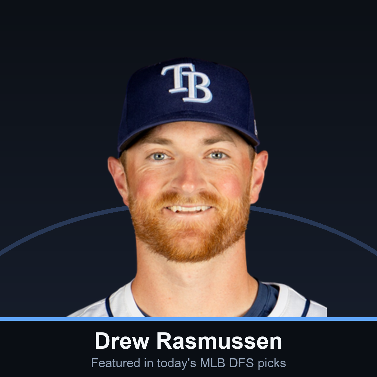 Drew Rasmussen — featured player in MLB DFS Picks Today (8/7)