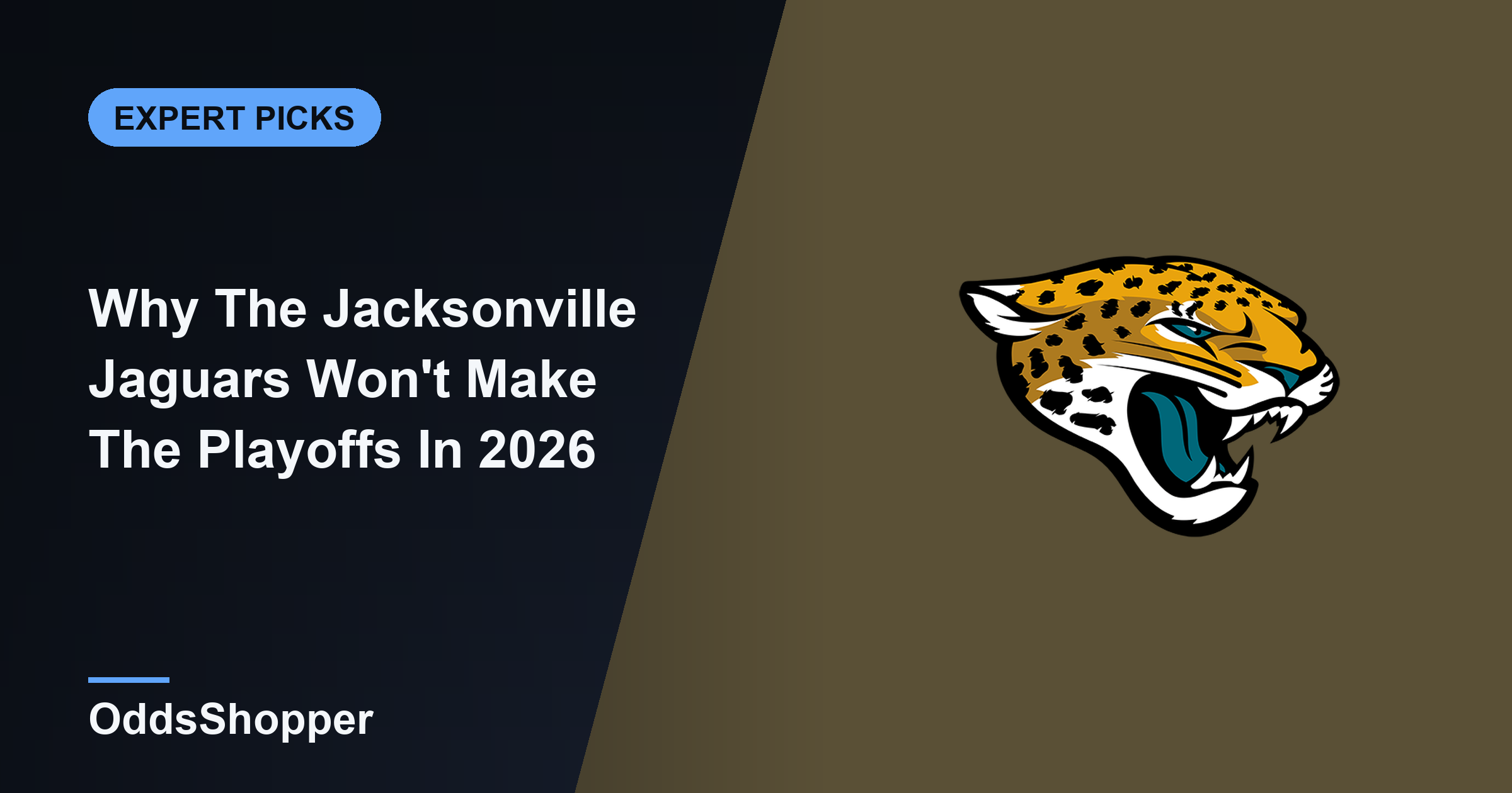 Why The Jacksonville Jaguars Won't Make The Playoffs In 2026