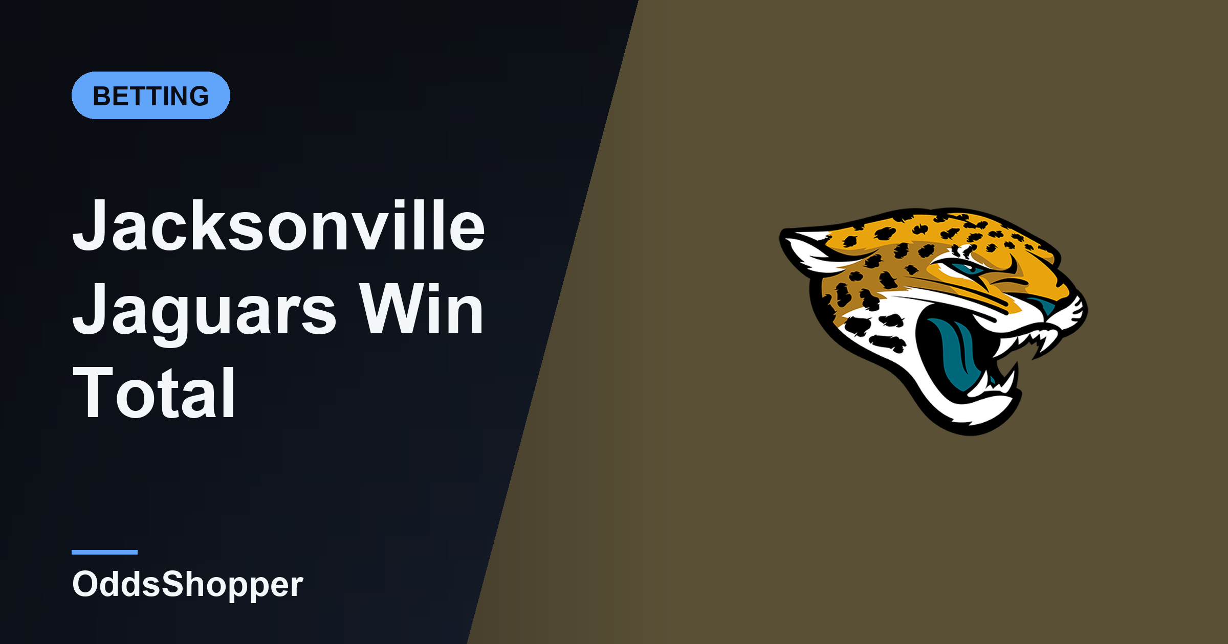 Jacksonville Jaguars Win Total 2026: Over/Under Wins & Odds