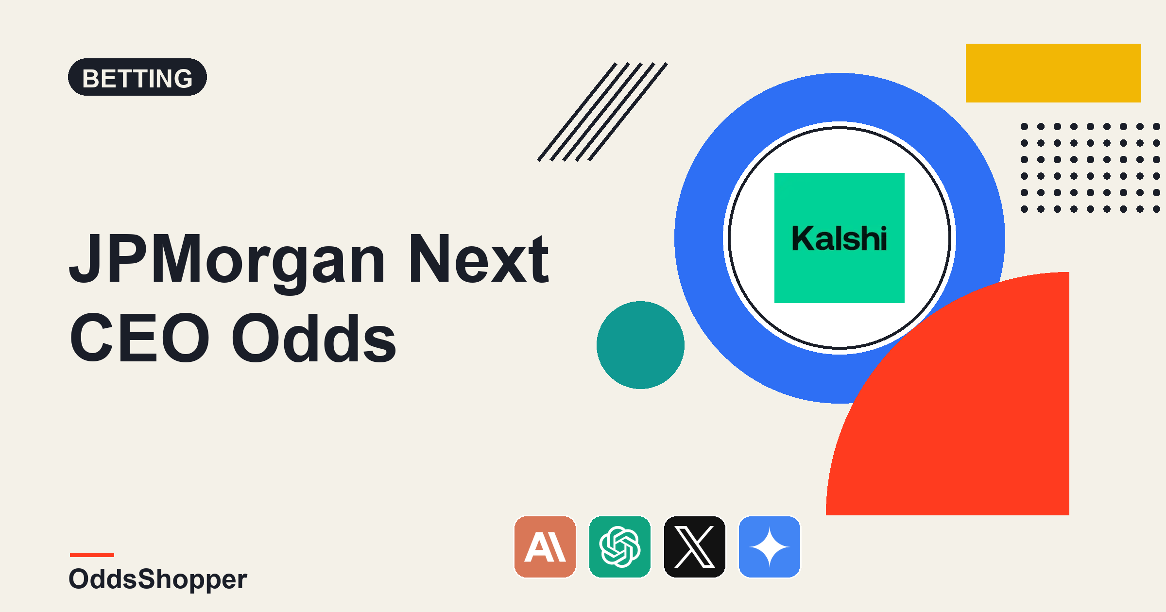 JPMorgan Next CEO Odds: Who Replaces Jamie Dimon?