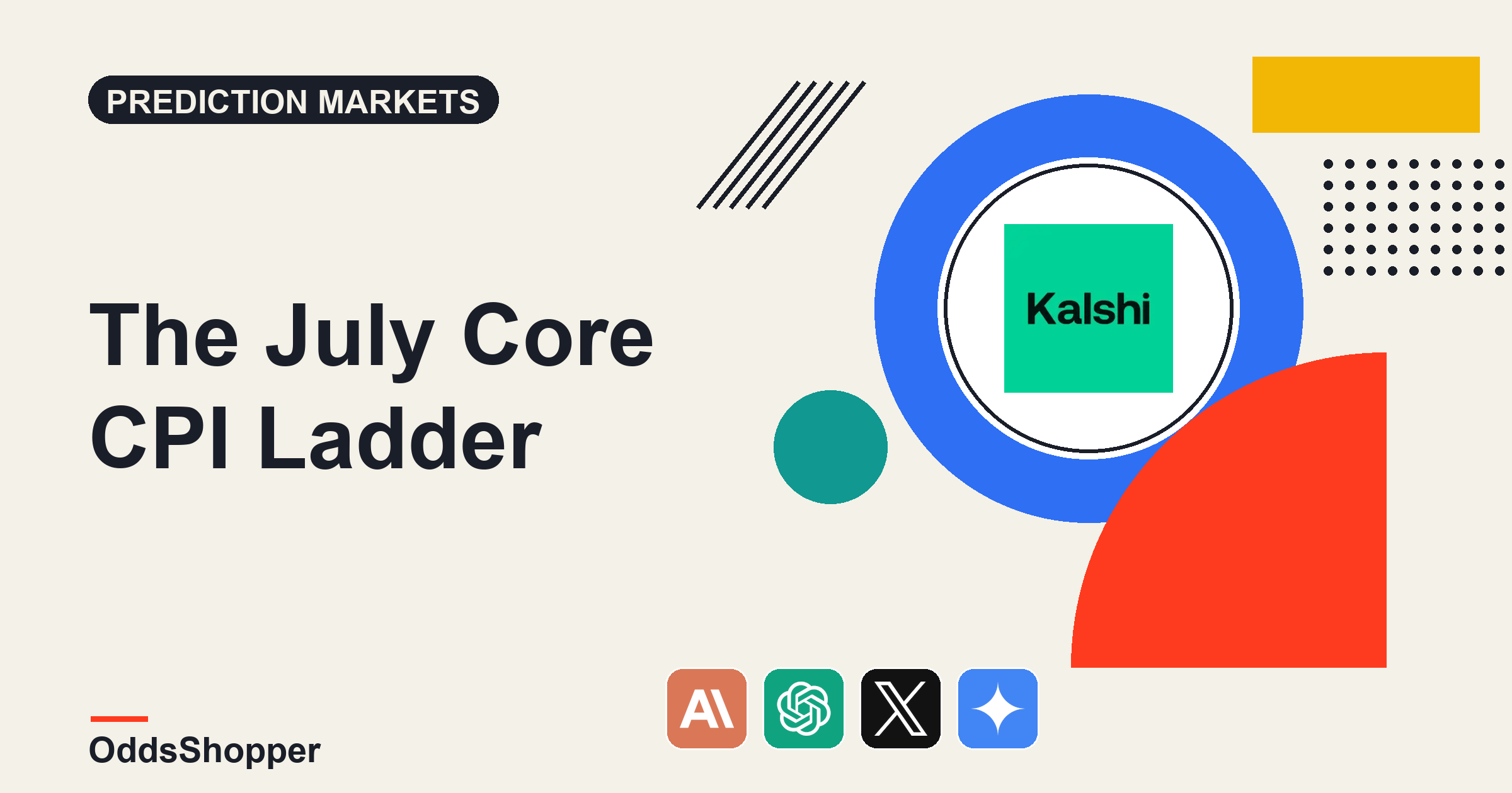 The July Core CPI Ladder: 8 AI Models Price A Print The Crowd Calls Certain