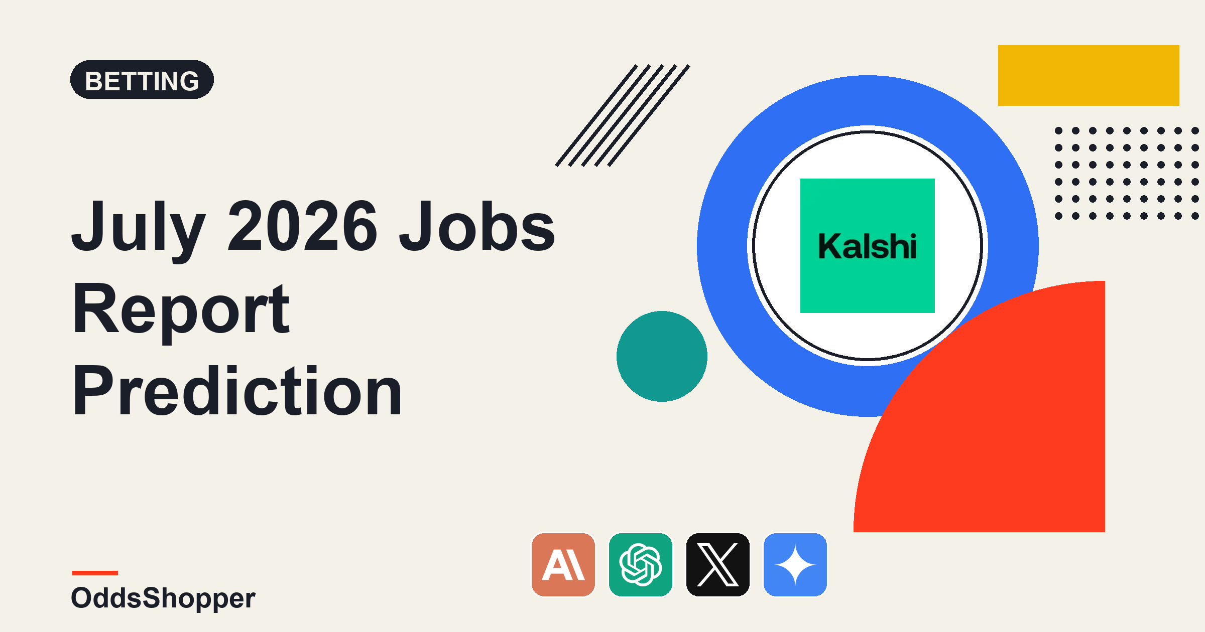 July 2026 Jobs Report Prediction: The Kalshi Ladder