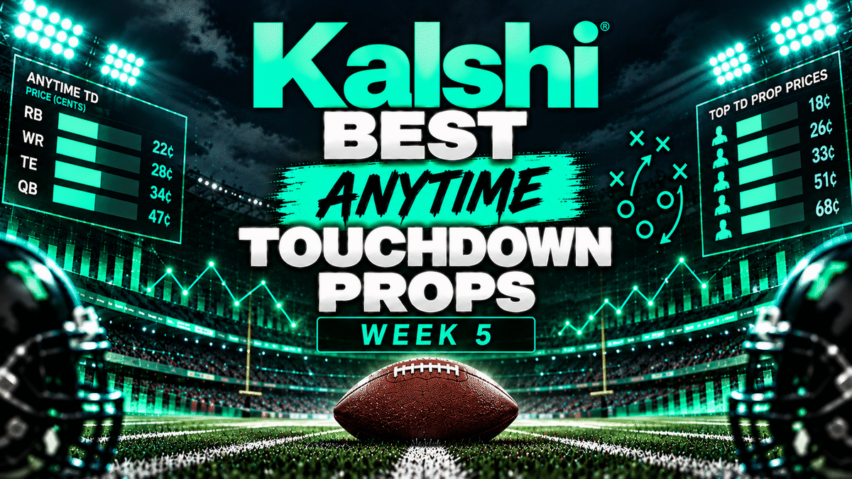 Best Kalshi Anytime Touchdown Props for Week 5: Three Tight Ends, One Card