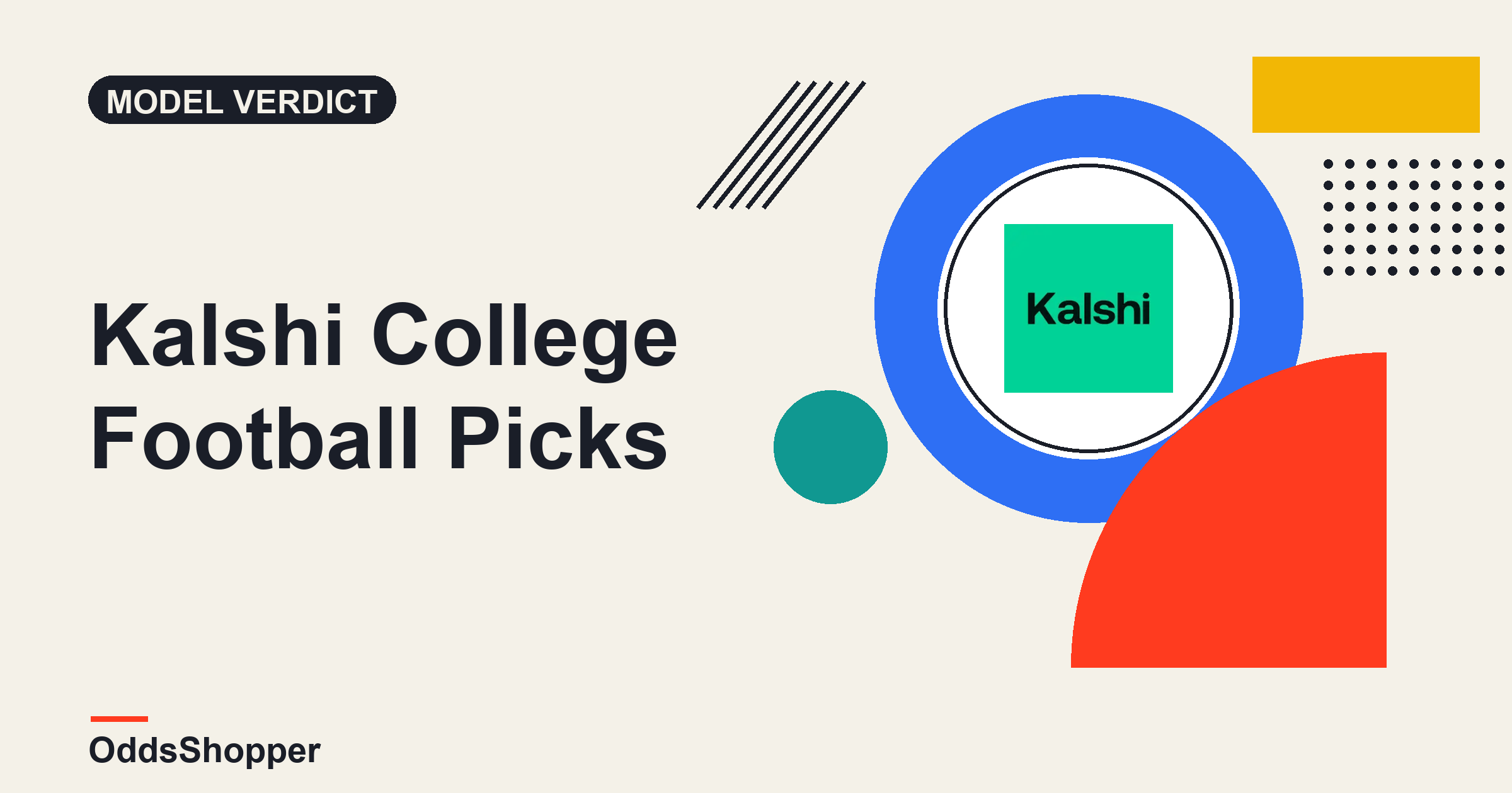 Kalshi College Football Picks This Week: Every Board, Scored