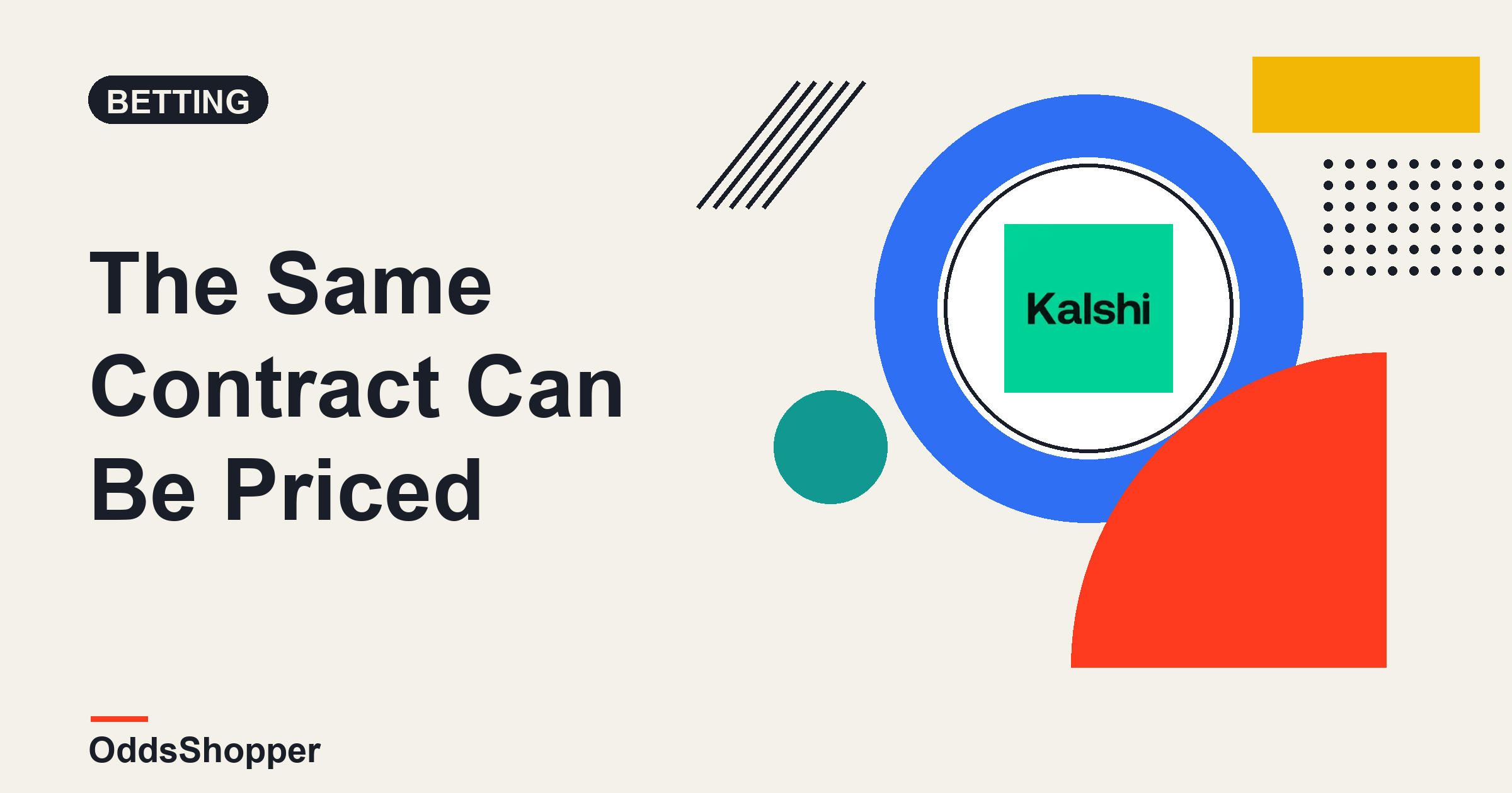 The Same Contract Can Be Priced Differently On Different Exchanges: How To Compare Prediction Market Prices