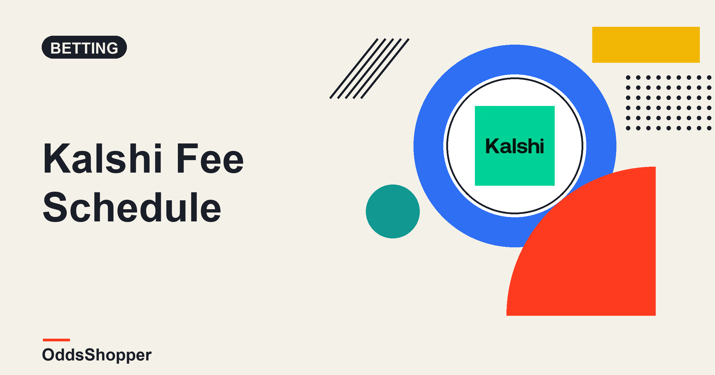 Kalshi Fee Schedule: The 129 Markets That Cost More To Trade