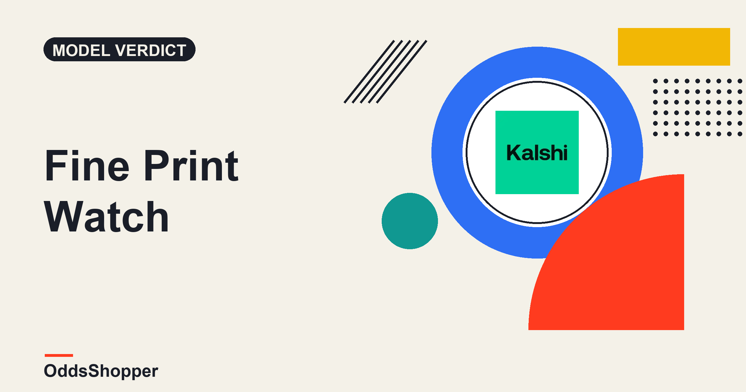 Kalshi Fine Print Watch: The 10 Biggest Markets, Graded A-F