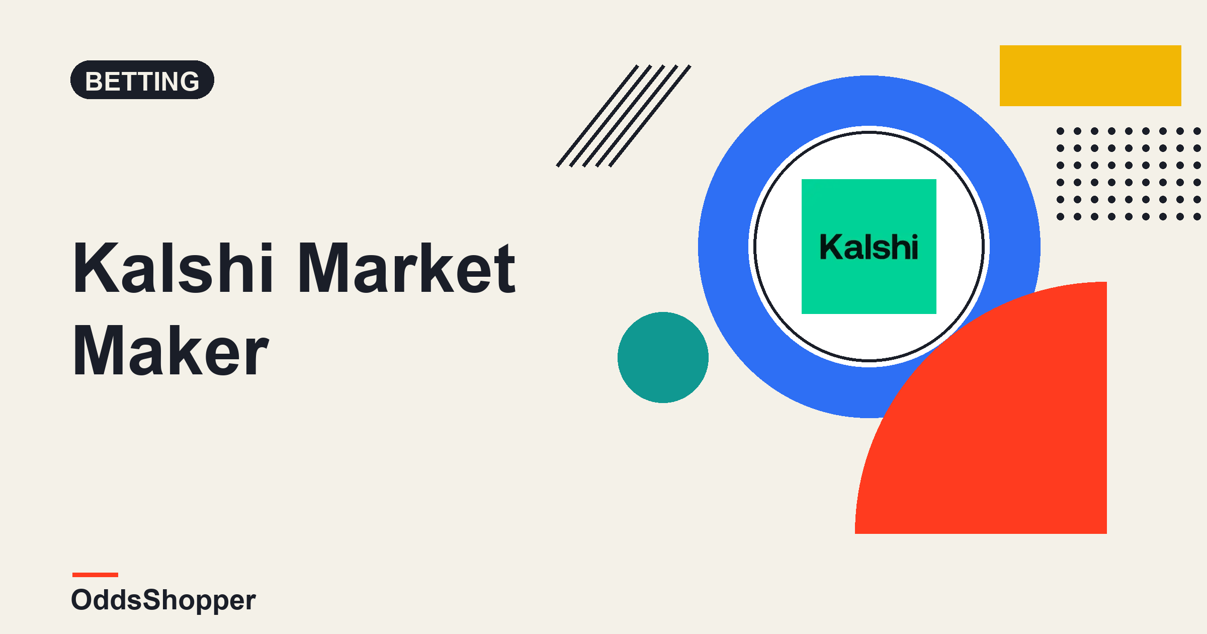 Kalshi Market Maker: Making A Price Instead Of Paying One