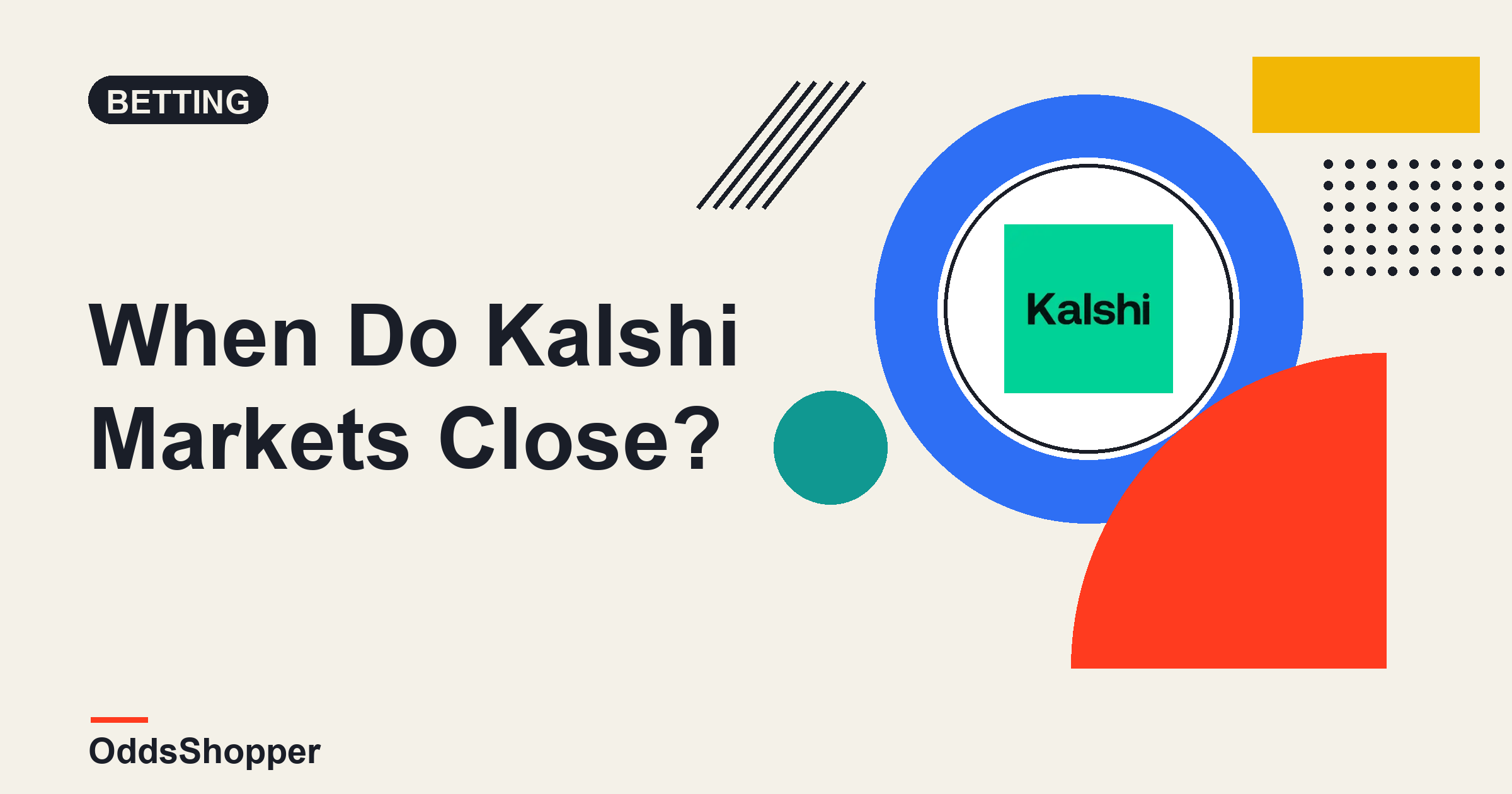 When Do Kalshi Markets Close? When A Contract Actually Closes