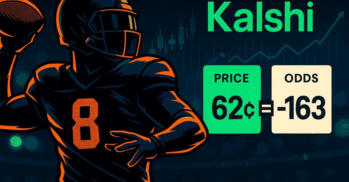 Kalshi Odds: What The Cents Mean In American Odds