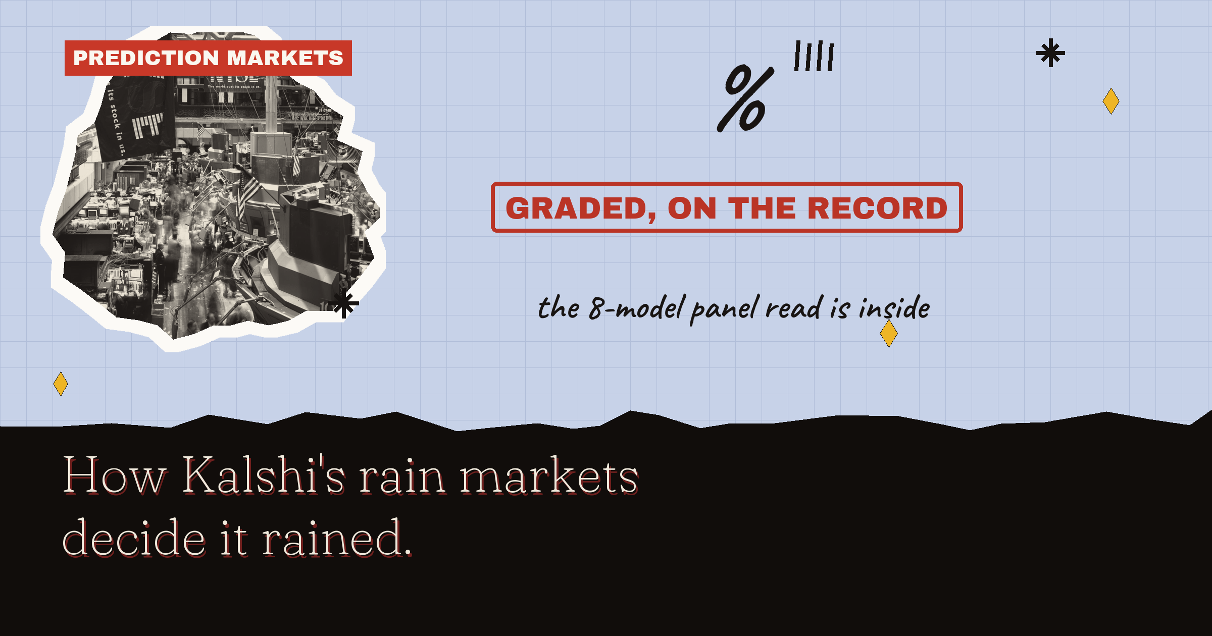 How Kalshi's Rain Markets Decide It Rained