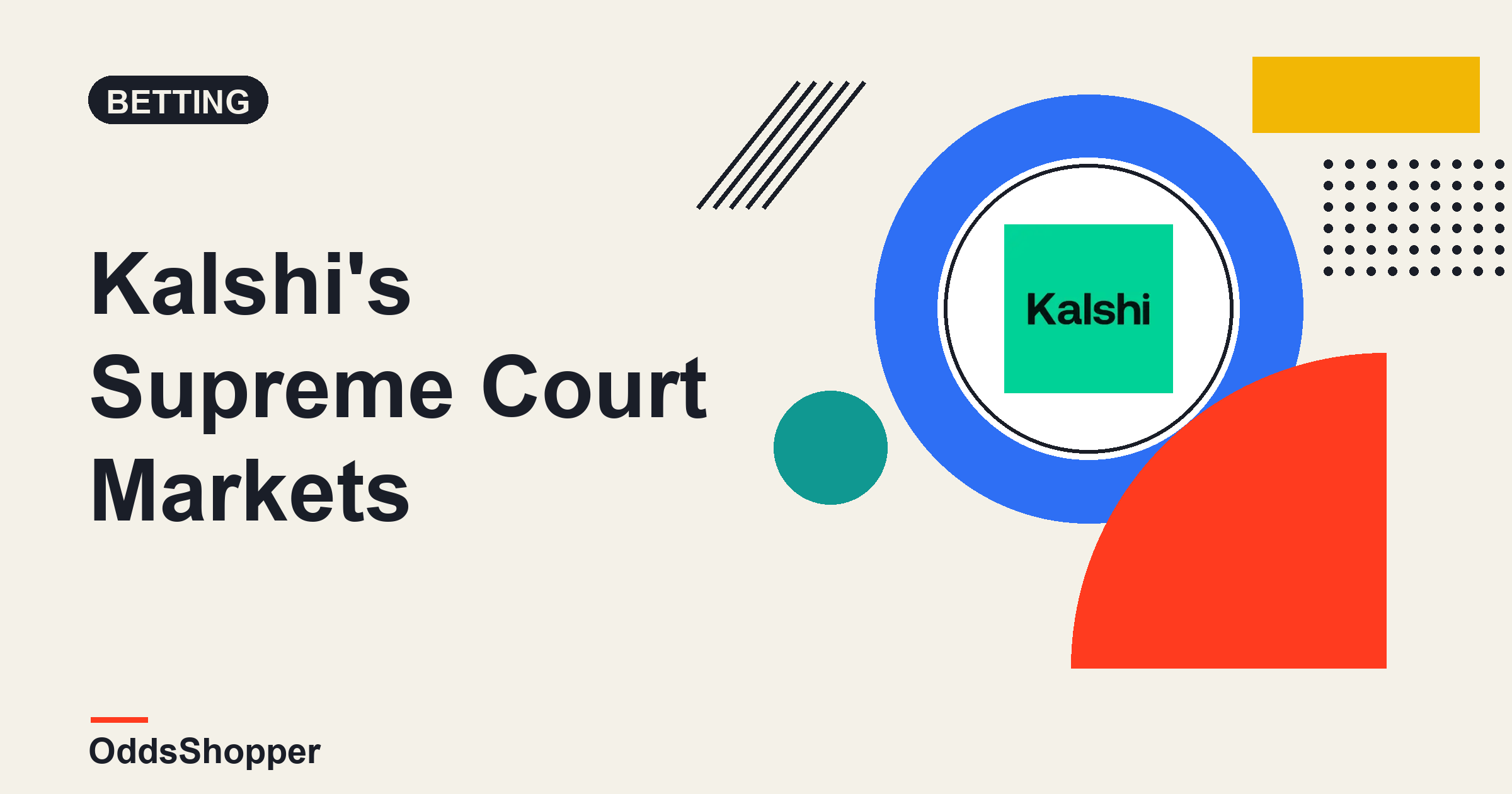 Kalshi's Supreme Court Markets: Who, When, And Who Leaves