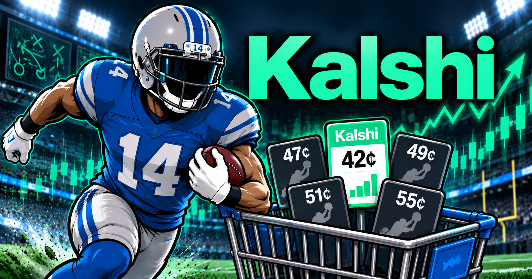 Anytime Touchdown Odds: Kalshi Routinely Beats Your Sportsbook