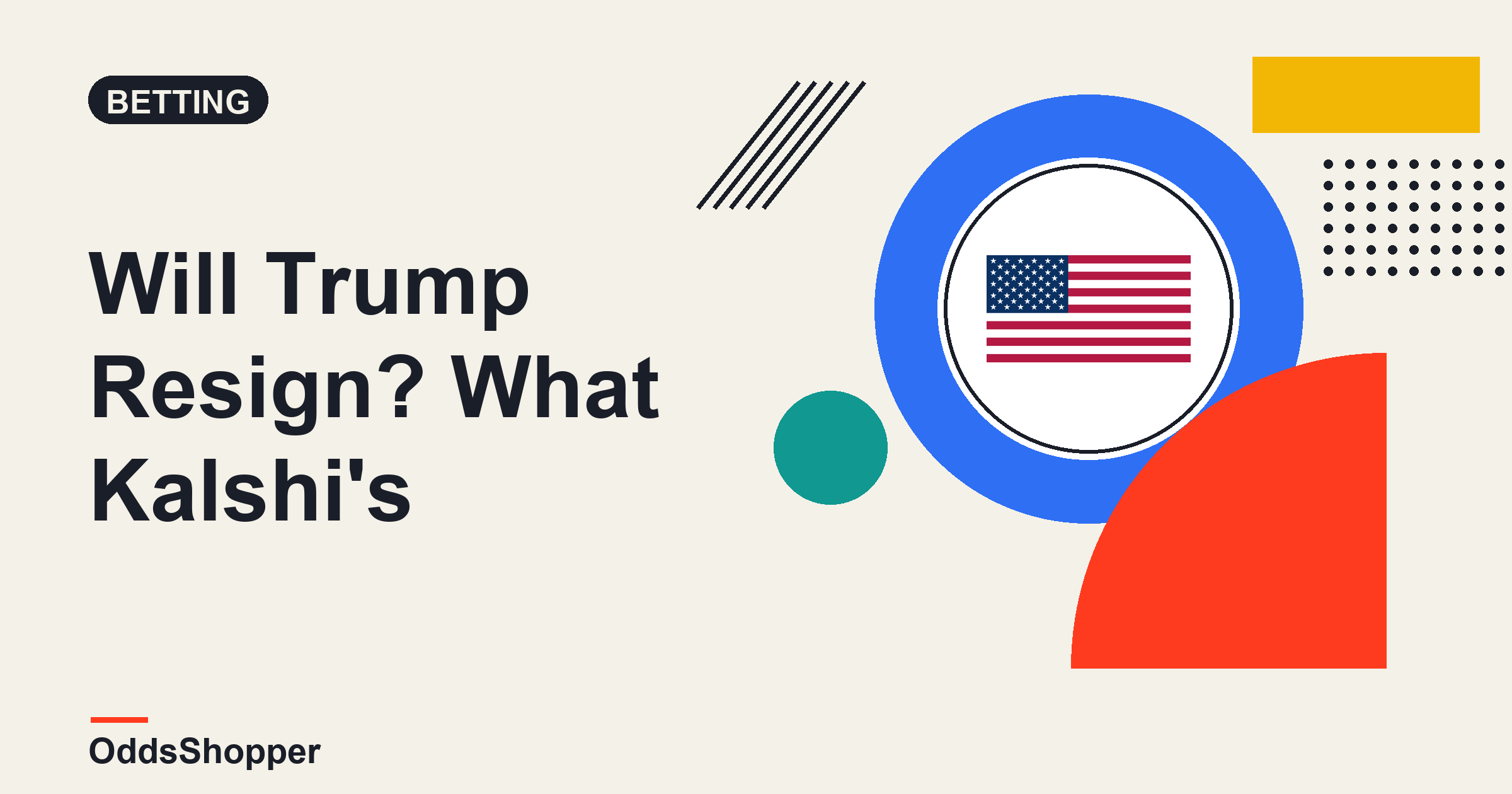 Will Trump Resign? What Kalshi's Market Prices