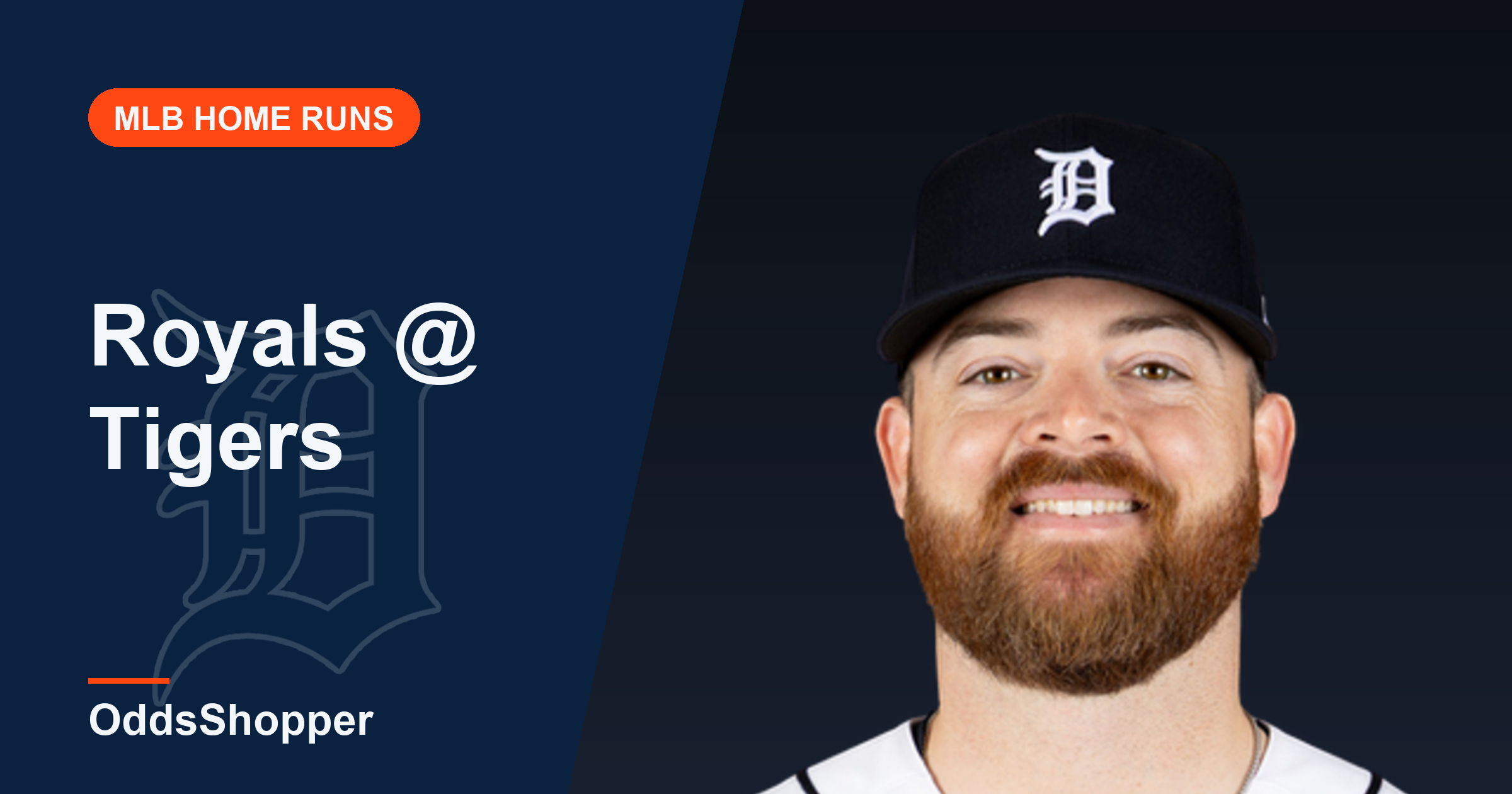 Kansas City Royals @ Detroit Tigers Home Run Picks Today (7/24)