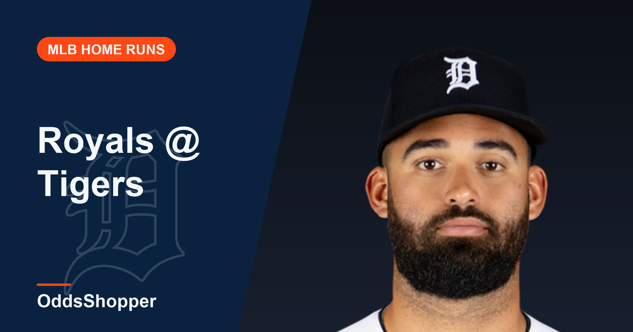 Kansas City Royals @ Detroit Tigers Home Run Picks Today (7/25)