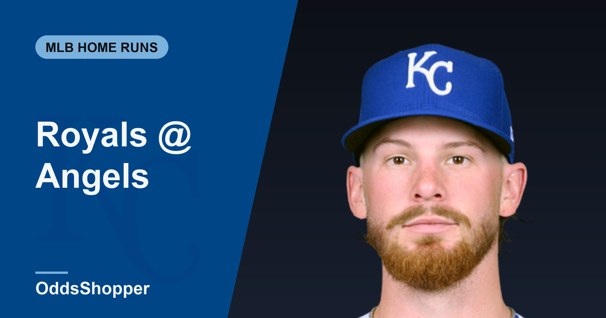 Royals vs Angels HR Picks: Witt Jr. +456 (8/15)
