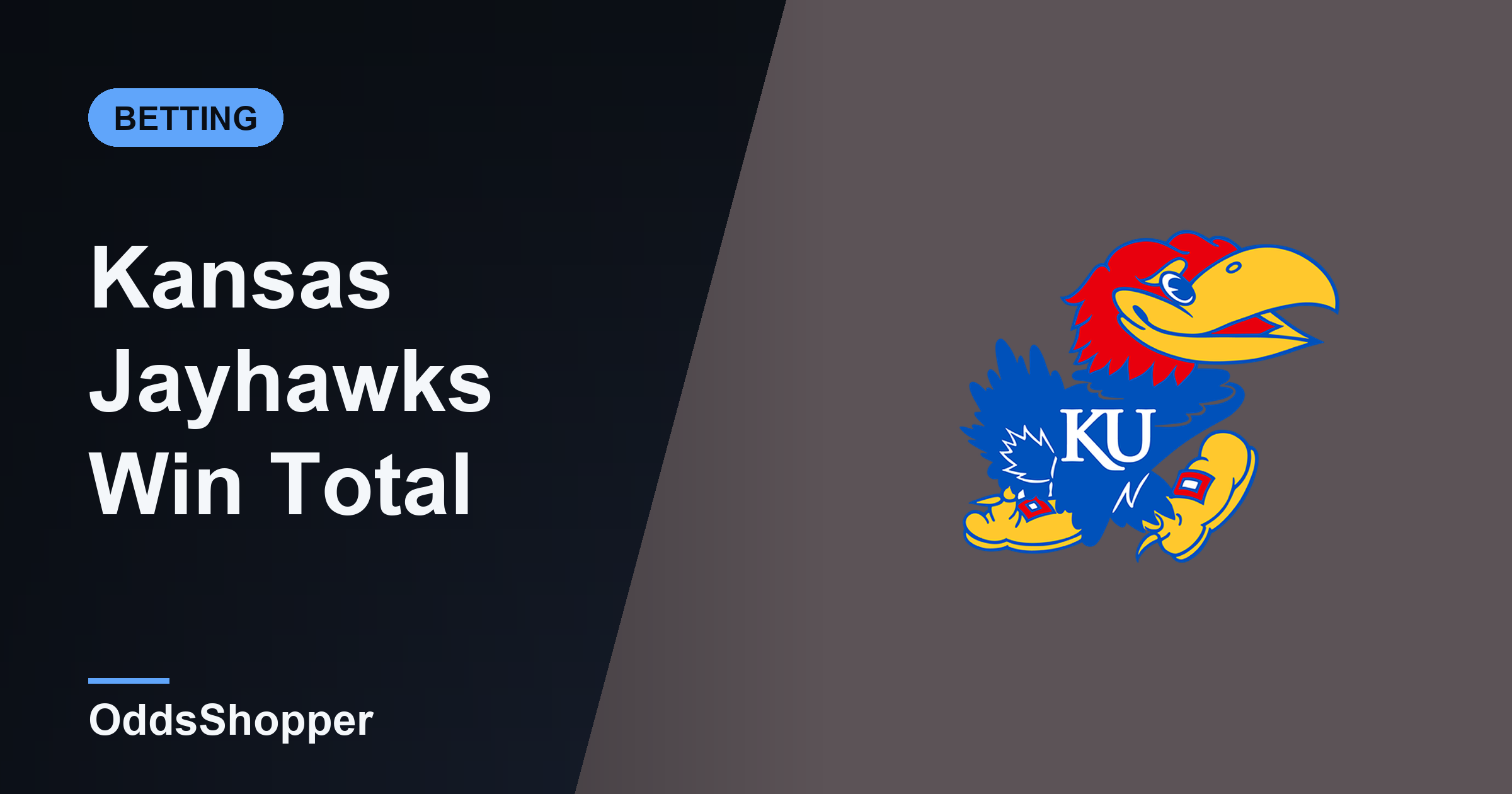 Kansas Win Total 2026: Over/Under Wins Odds Breakdown